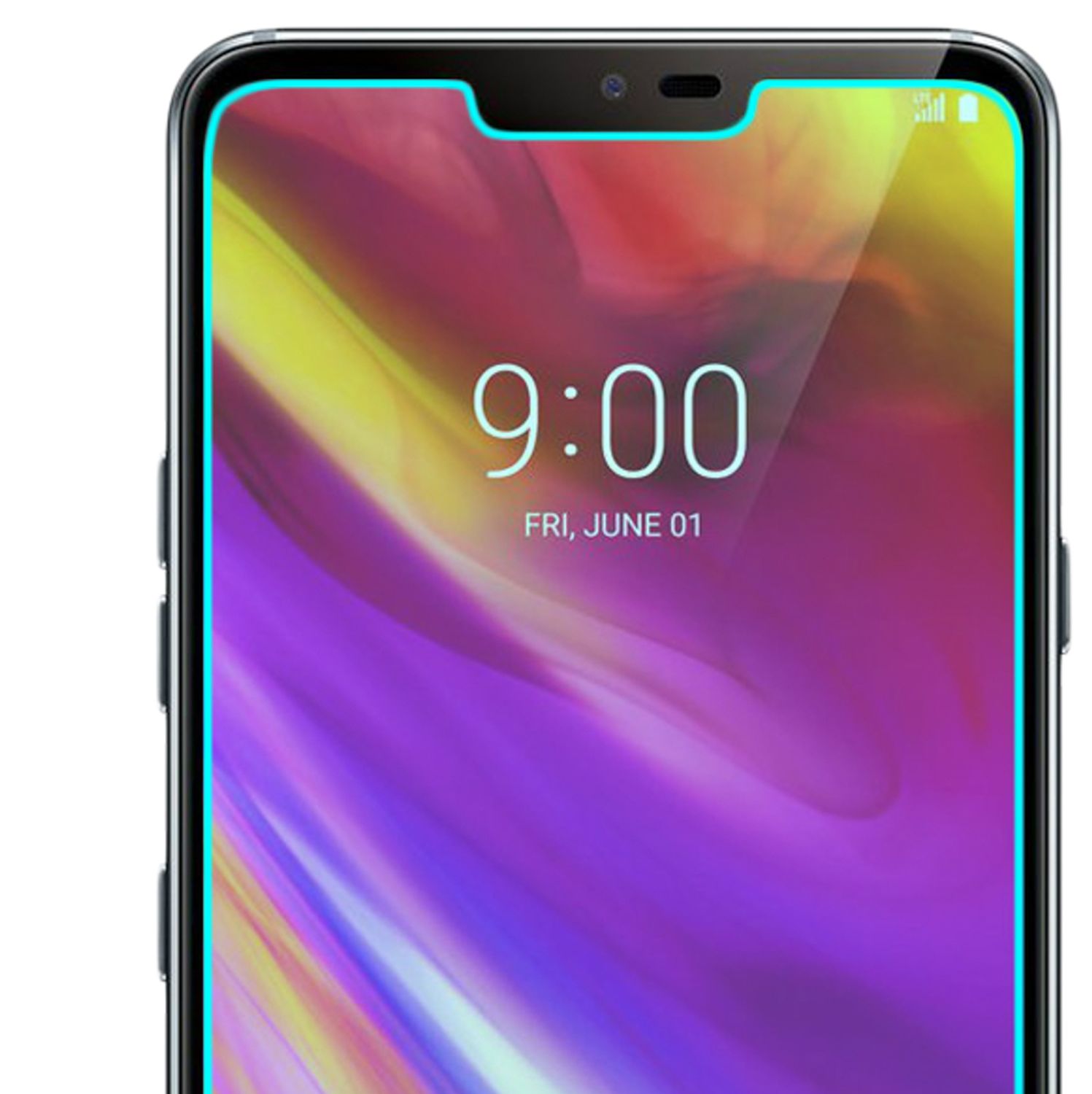 NALIA (2-Pack) Schutzglas kompatibel mit LG G7 ThinQ, 9H Screen Protector Glass Default Title NALIA