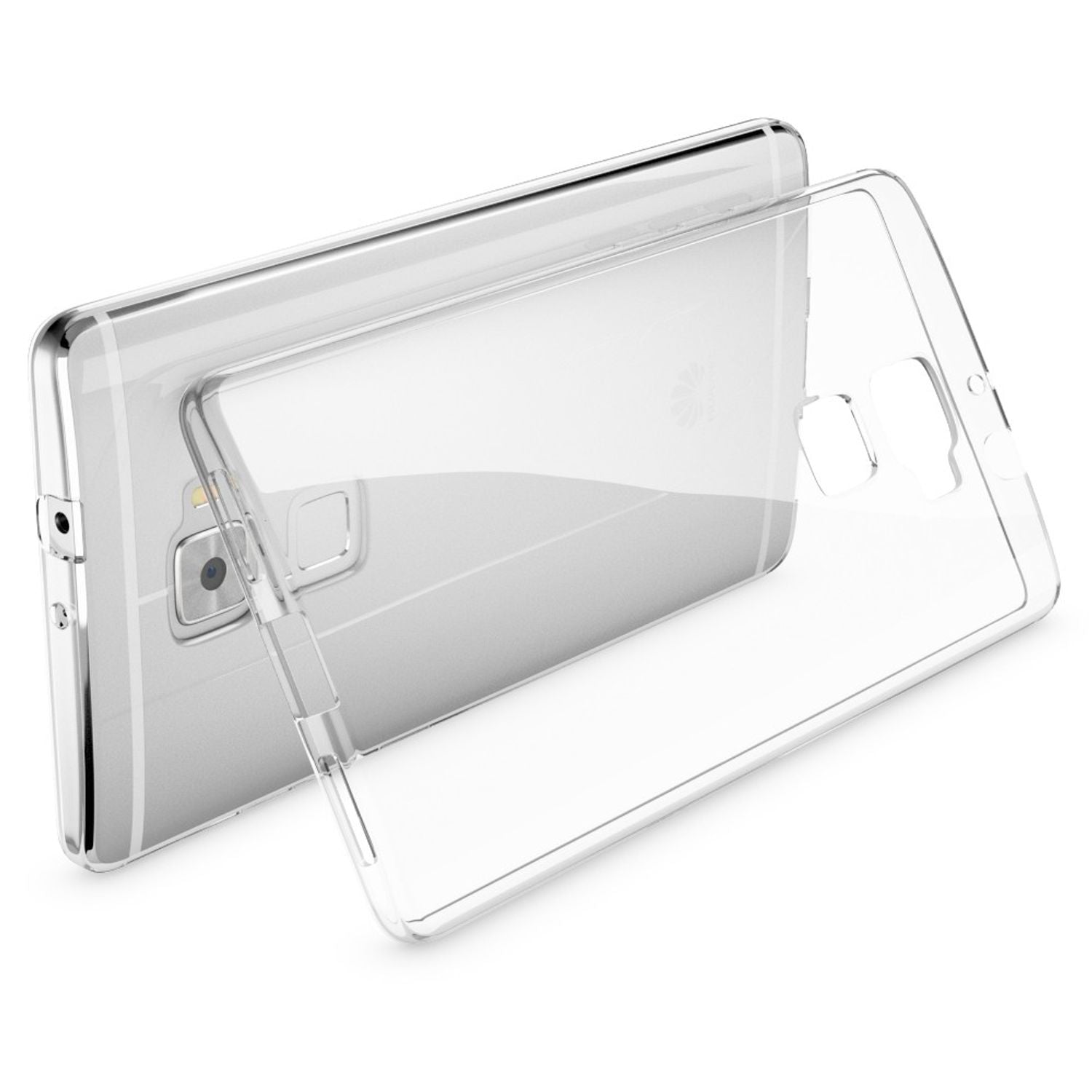 NALIA Hülle für Huawei Mate S, Slim Handyhülle Case Cover Crystal Schutzhülle NALIA Transparente Hülle