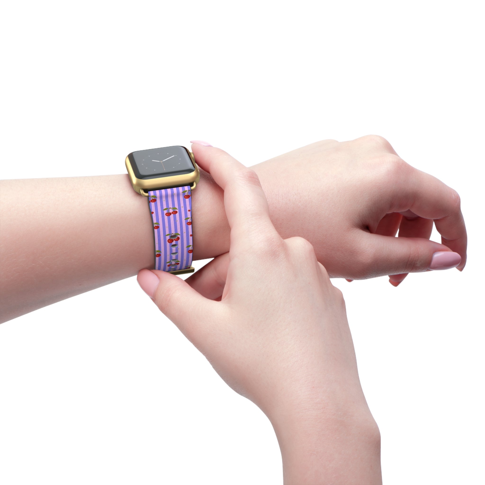 Cherie - Apple Watch Armband 38-41mm & 42 (ab Serie 10) 38 - 41 mm Rose Gold Matte Printify Accessories