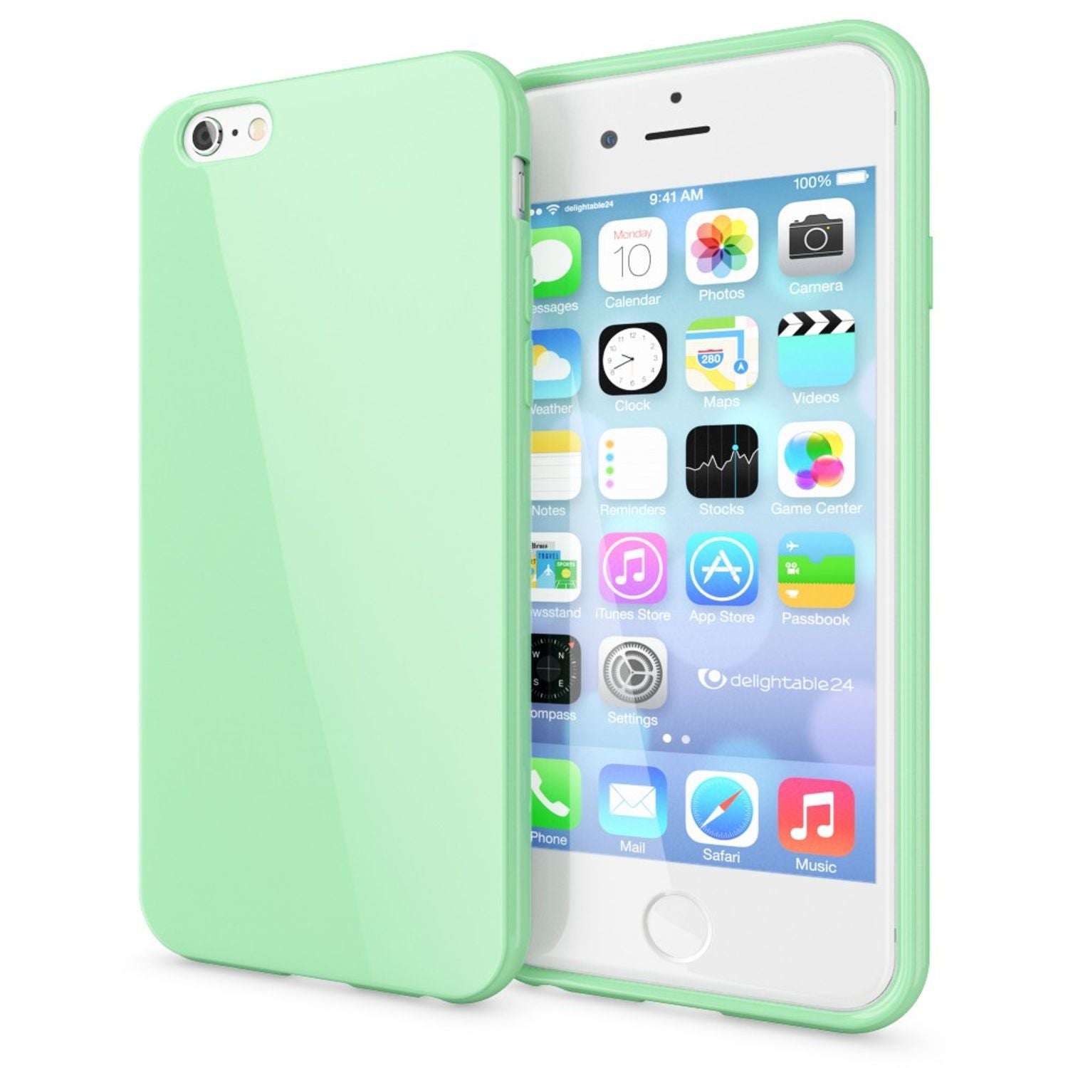 iPhone 6 Plus 6S Plus Hülle Handyhülle von NALIA, Ultra-Slim Silikon Jelly Case