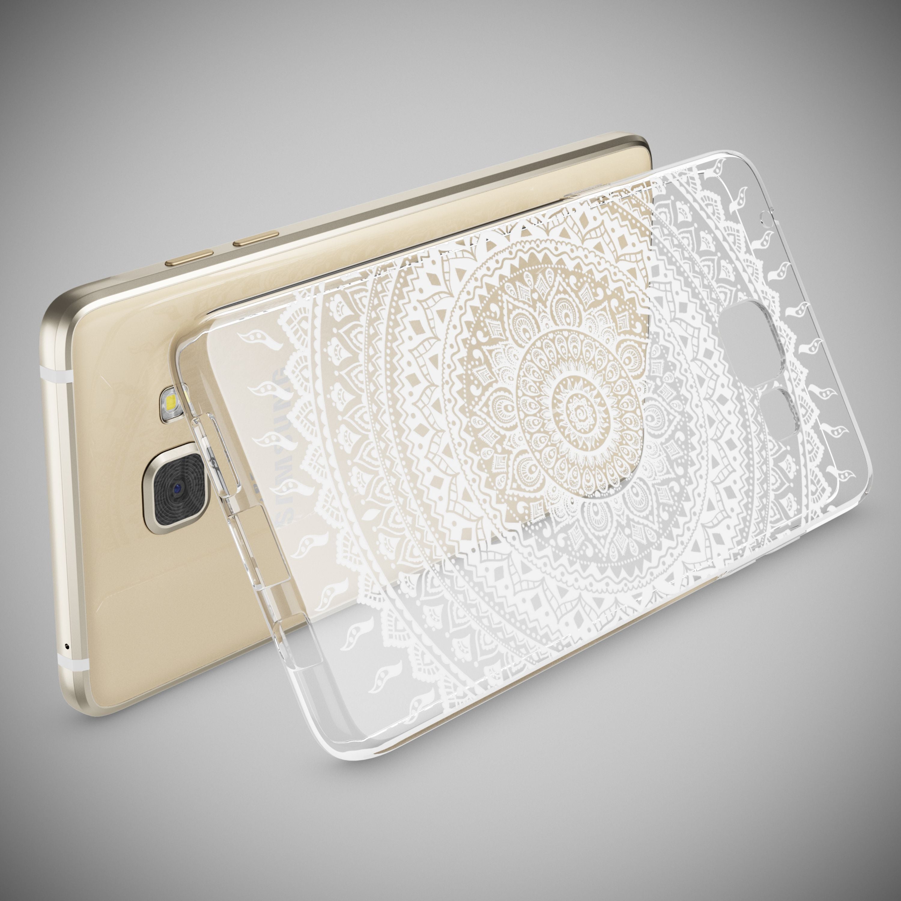 NALIA Transparente Silikonhülle Samsung Galaxy A5 2016 Case Anti-Gelb stoßfest NALIA