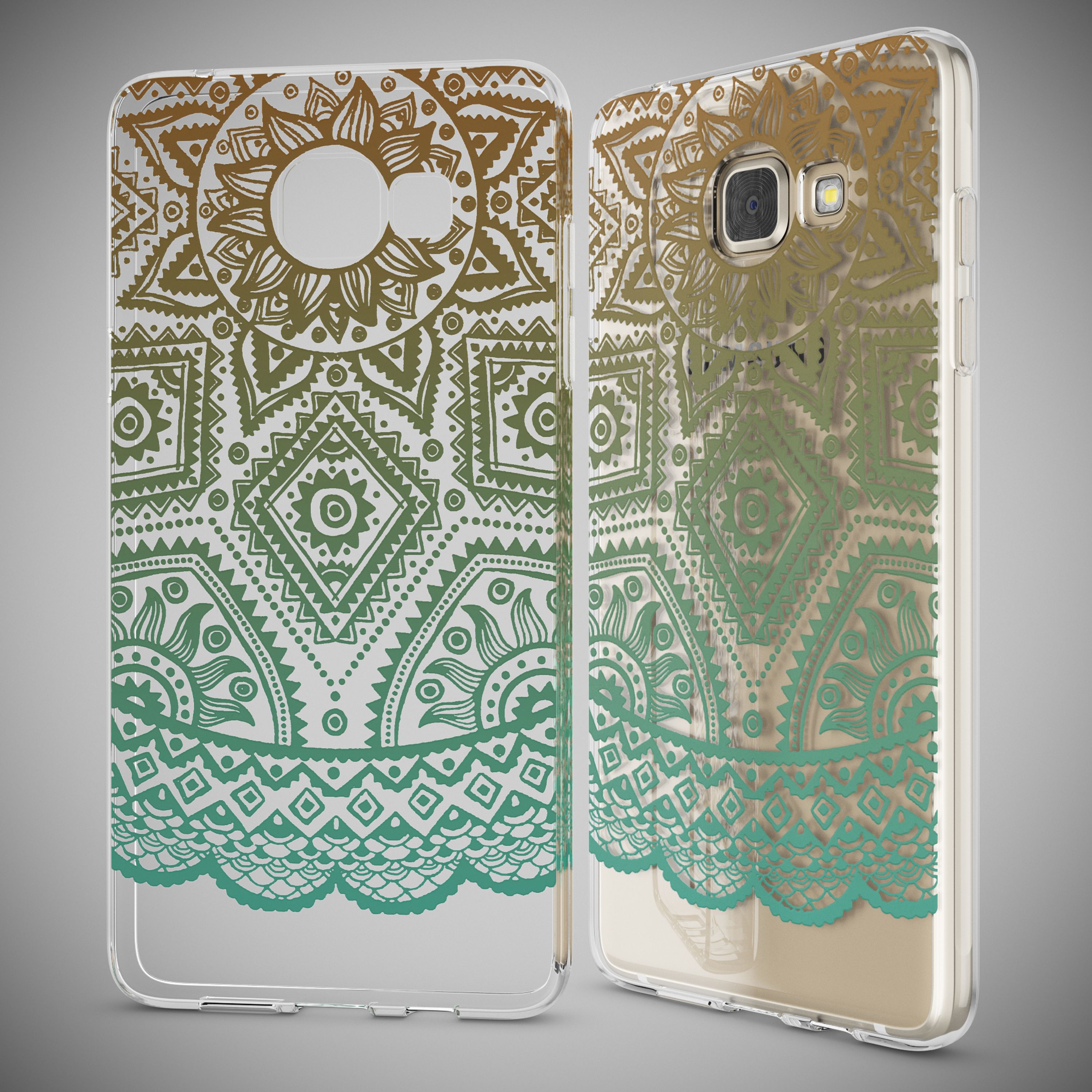 NALIA Transparente Silikonhülle Samsung Galaxy A5 2016 Case Anti-Gelb stoßfest NALIA