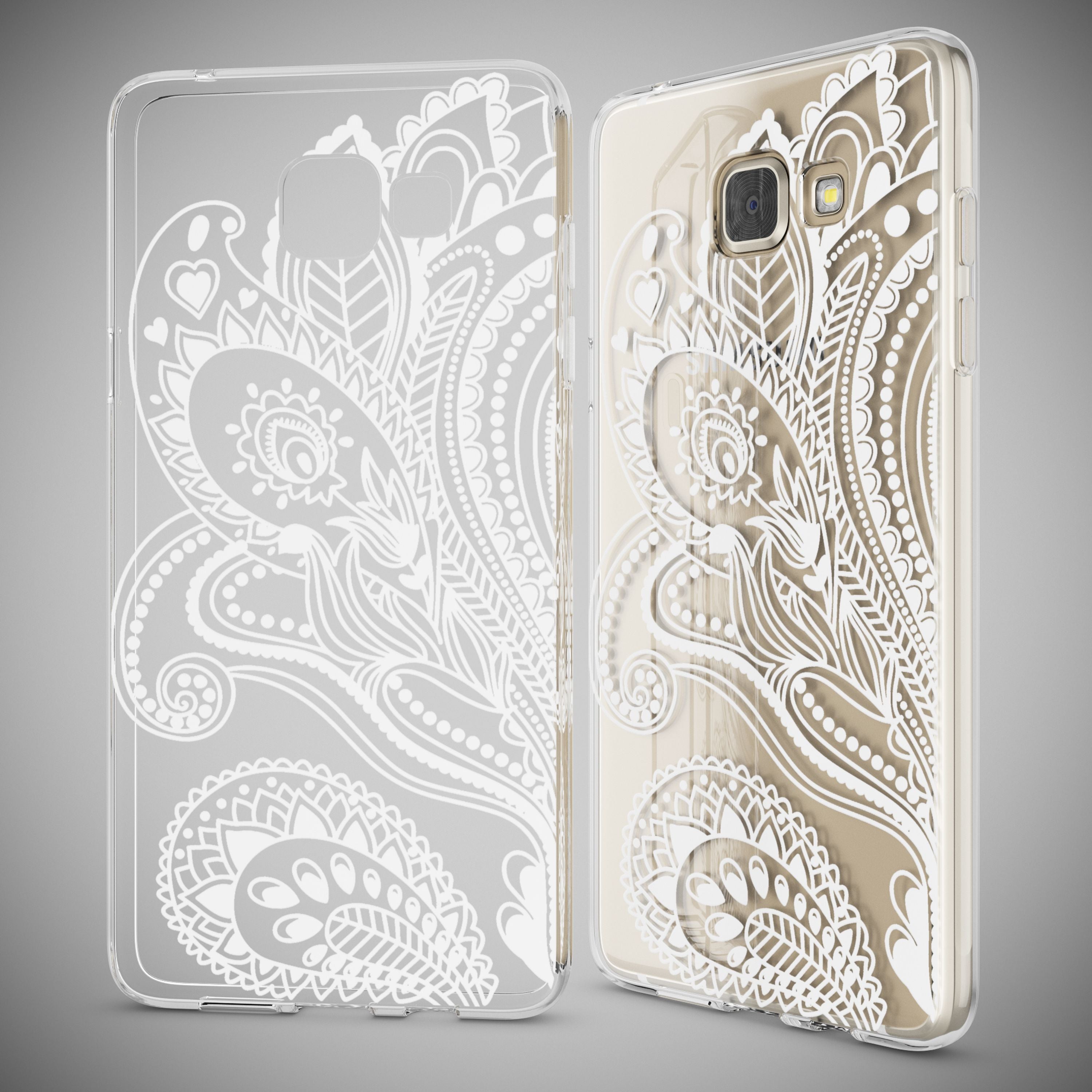 NALIA Transparente Silikonhülle Samsung Galaxy A5 2016 Case Anti-Gelb stoßfest NALIA
