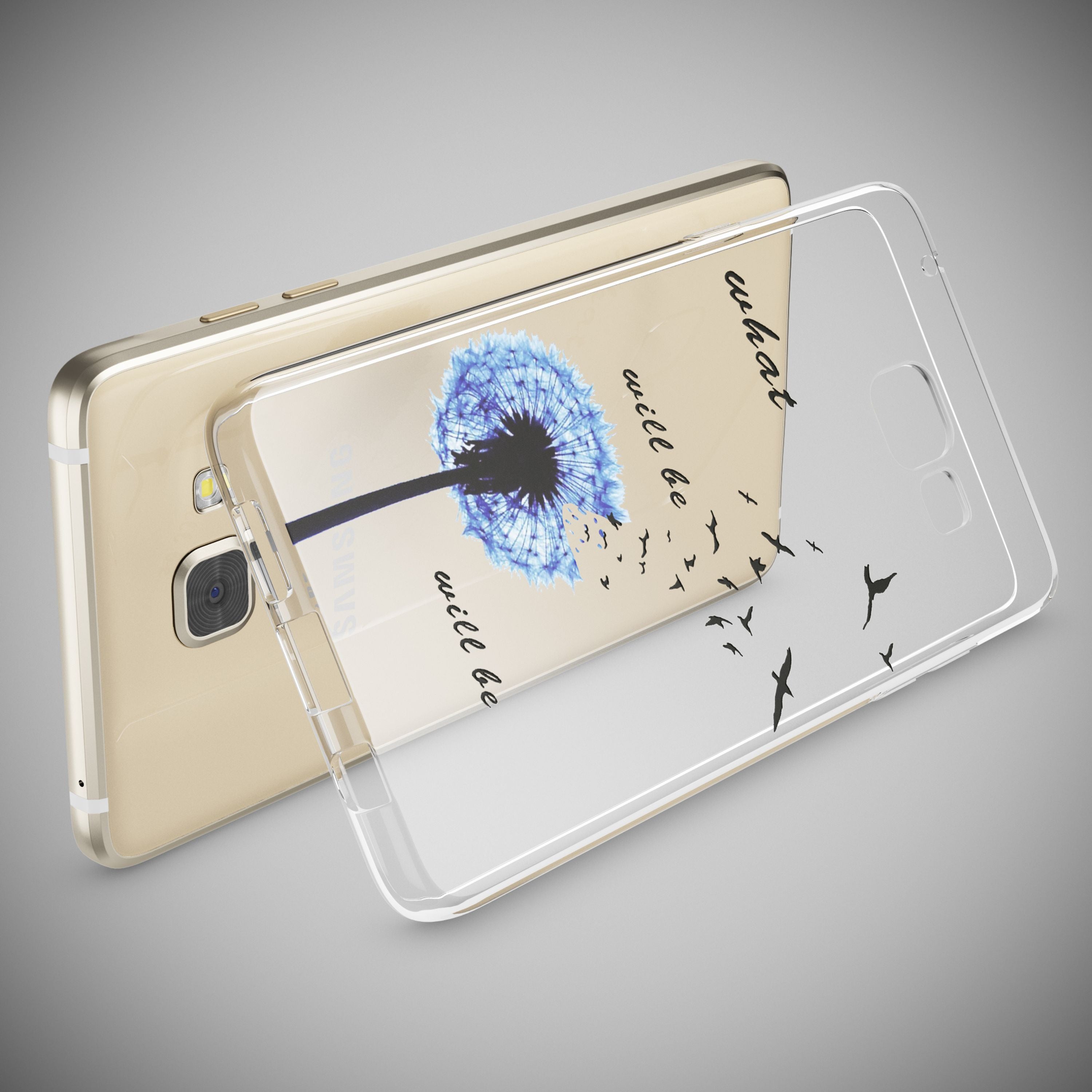 NALIA Transparente Silikonhülle Samsung Galaxy A5 2016 Case Anti-Gelb stoßfest NALIA