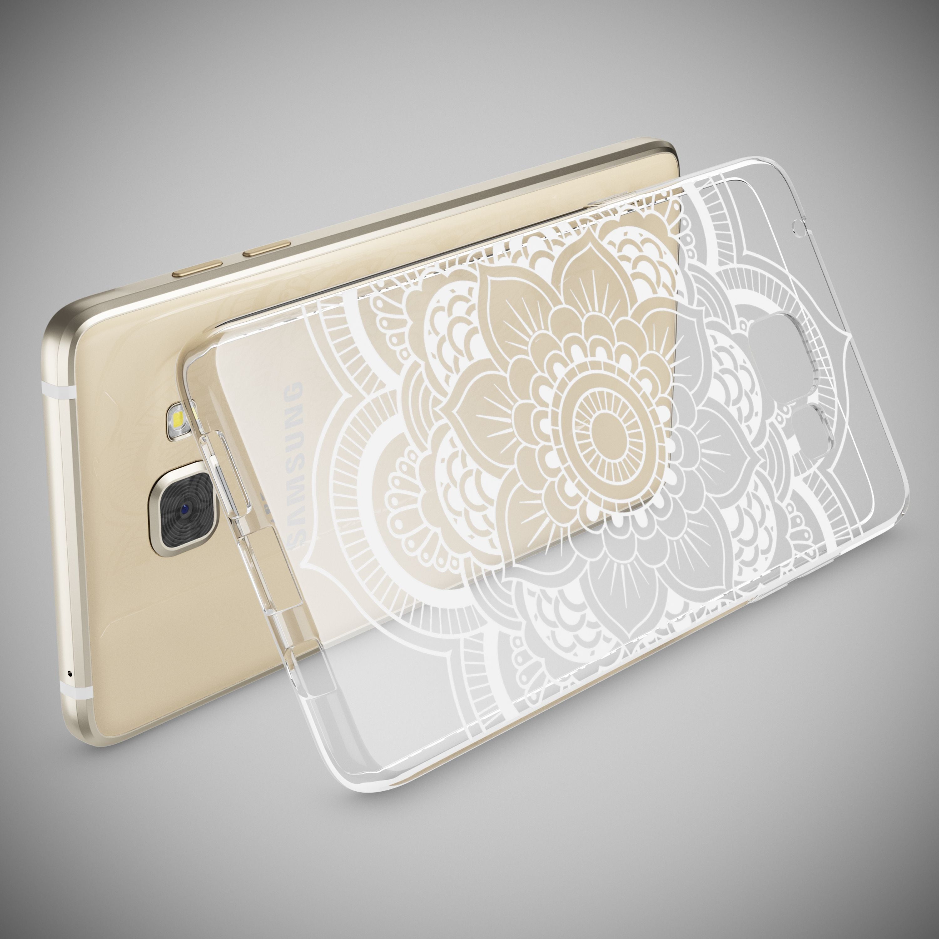 NALIA Transparente Silikonhülle Samsung Galaxy A5 2016 Case Anti-Gelb stoßfest NALIA