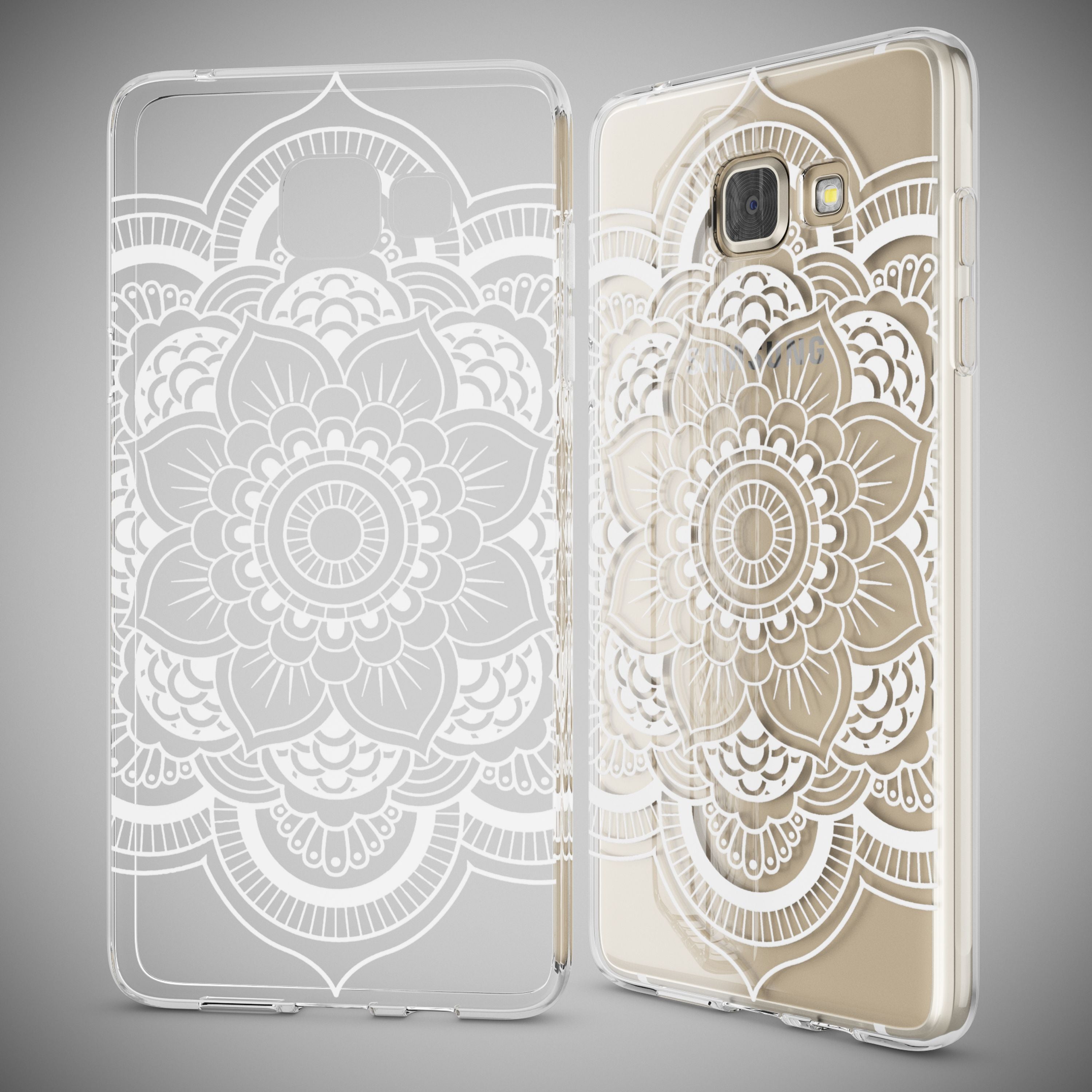 NALIA Transparente Silikonhülle Samsung Galaxy A5 2016 Case Anti-Gelb stoßfest NALIA