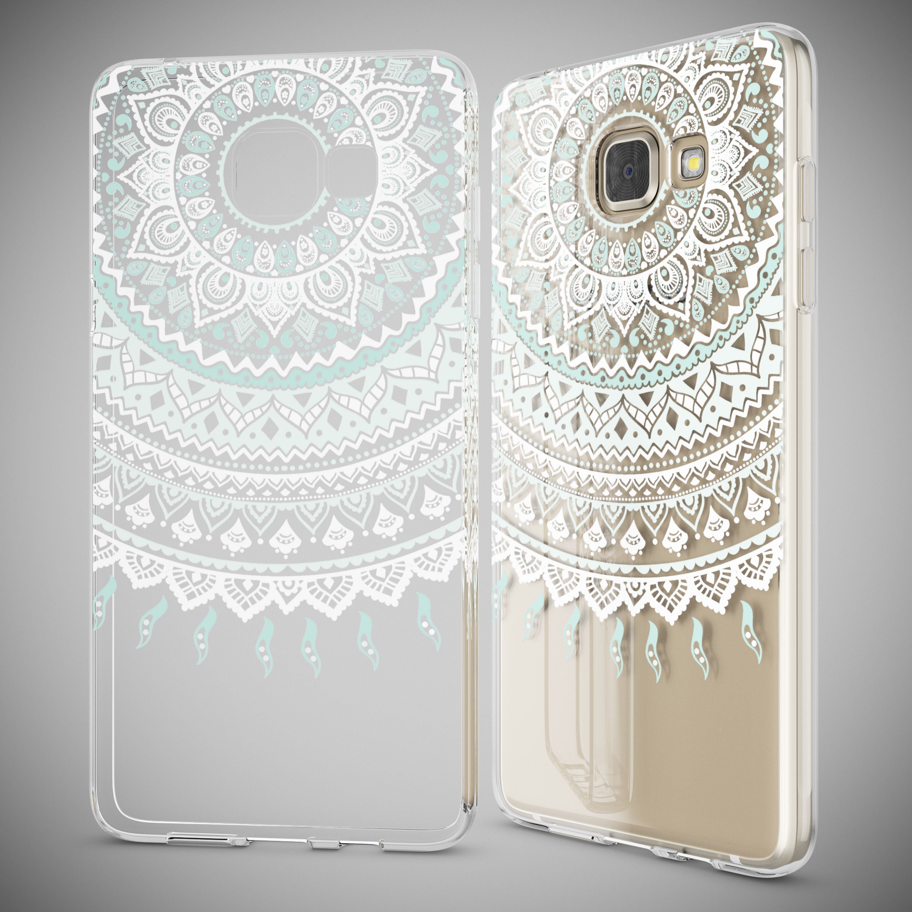 NALIA Transparente Silikonhülle Samsung Galaxy A5 2016 Case Anti-Gelb stoßfest NALIA