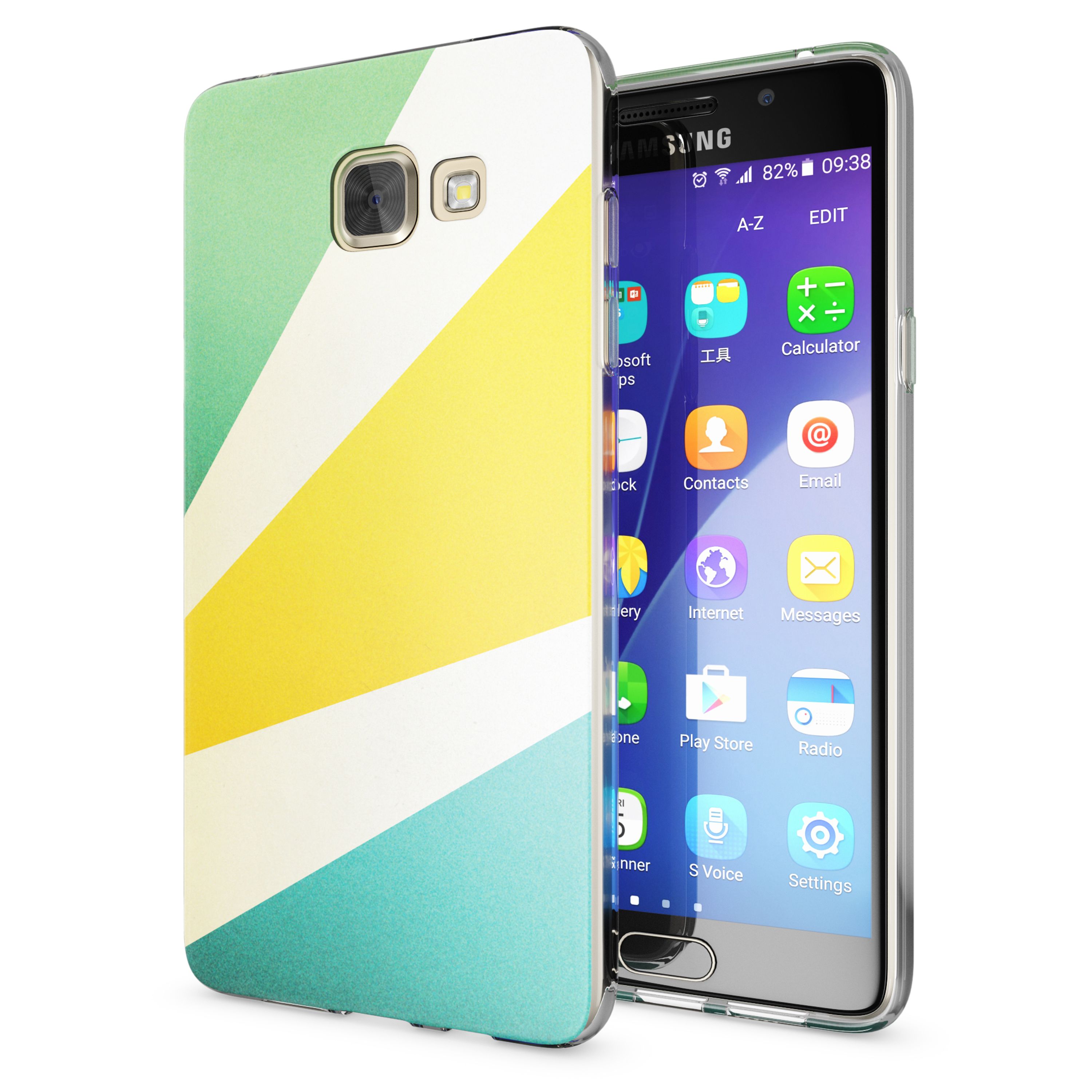 NALIA Transparente Silikonhülle Samsung Galaxy A5 2016 Case Anti-Gelb stoßfest NALIA