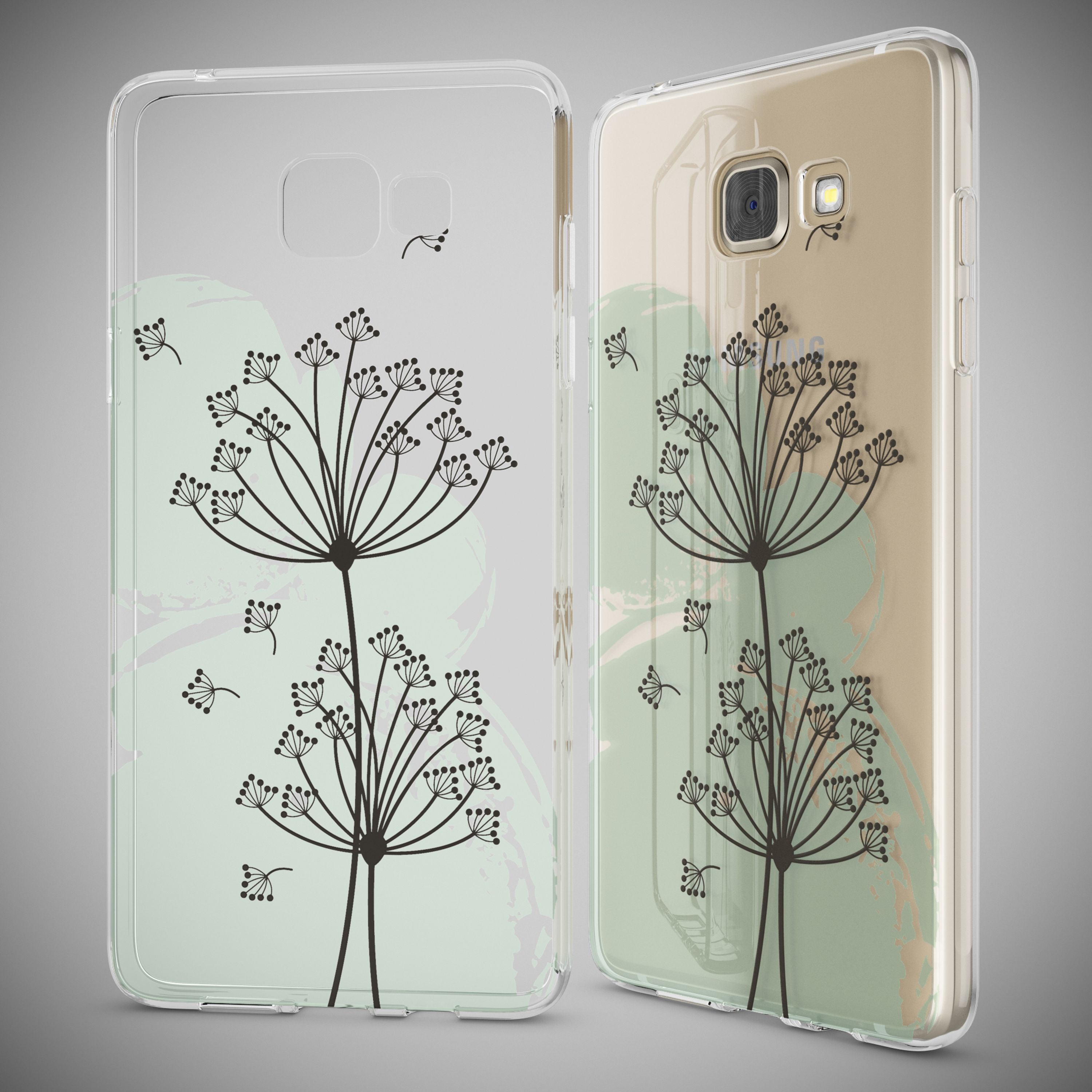 NALIA Transparente Silikonhülle Samsung Galaxy A5 2016 Case Anti-Gelb stoßfest NALIA