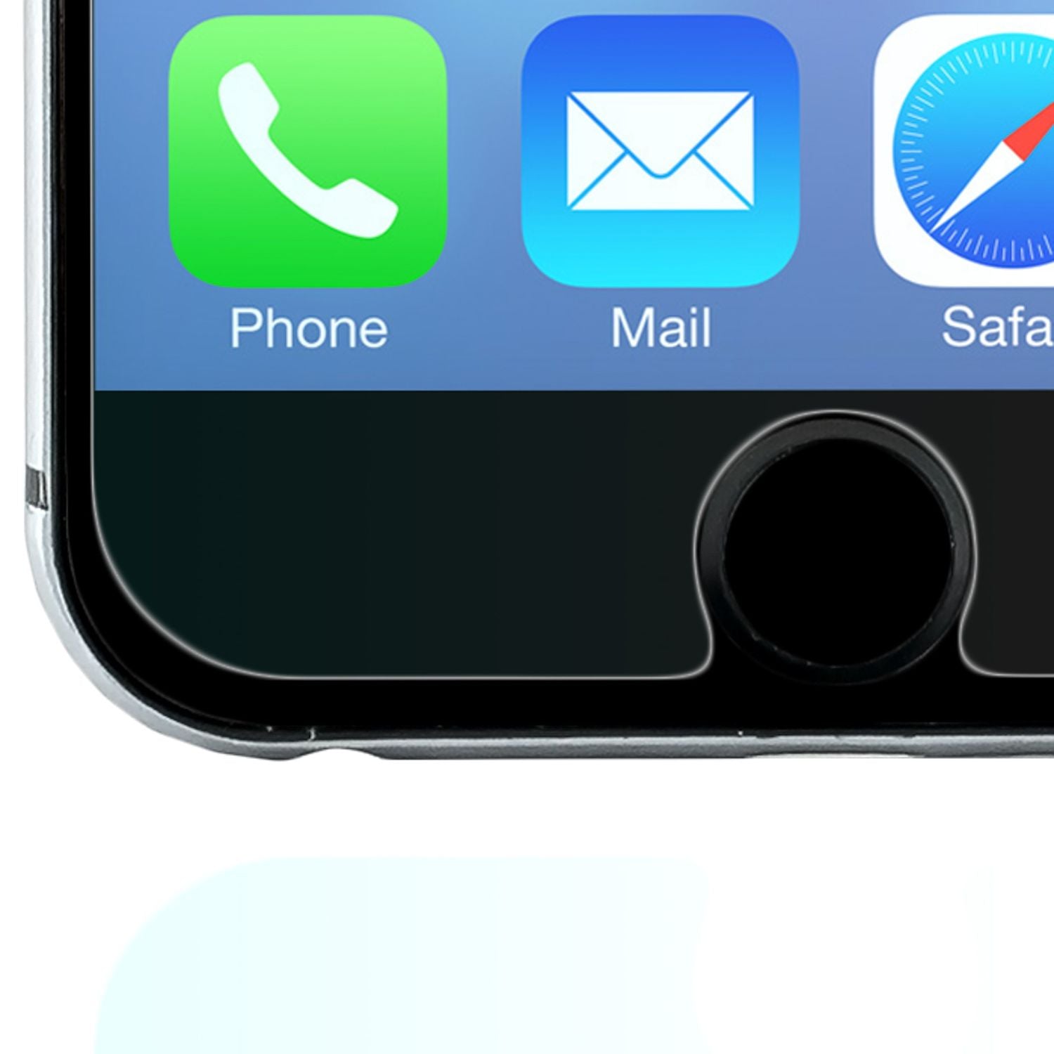 NALIA Schutzglas für Apple iPhone 6 Plus / 6S Plus, 9H Glasfolie Displayschutz Default Title NALIA