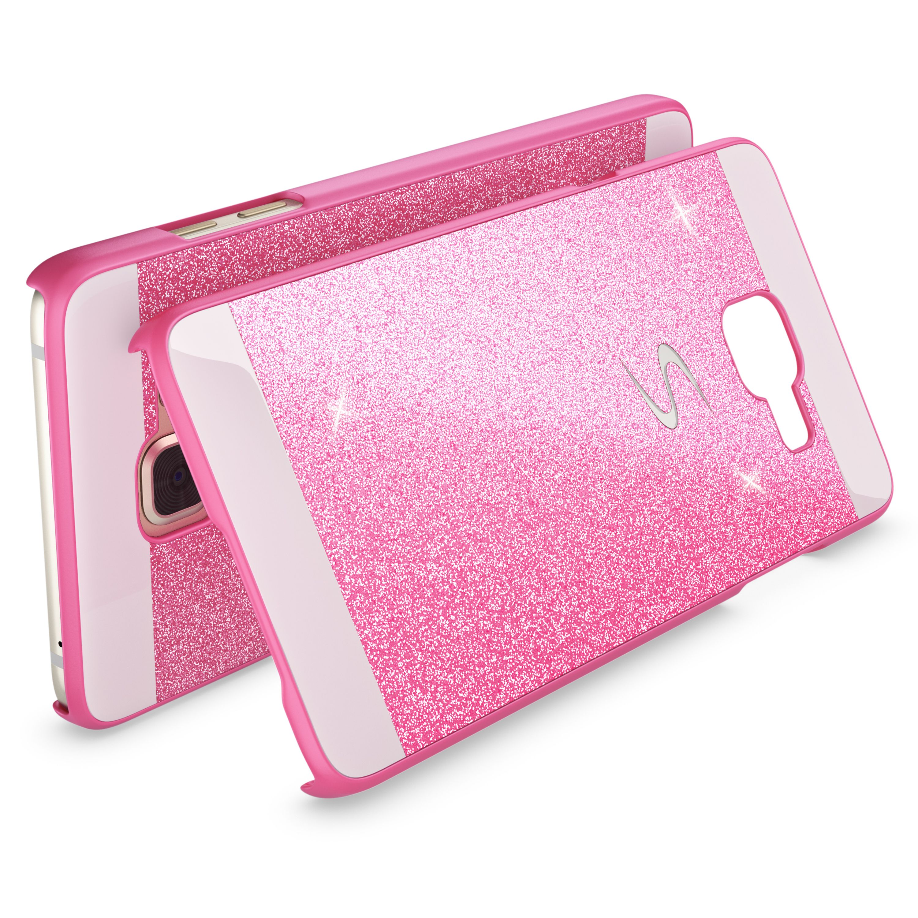 Samsung Galaxy A5 2017 Glitzer Handy Hülle von NALIA, Hard Case Cover Bumper NALIA