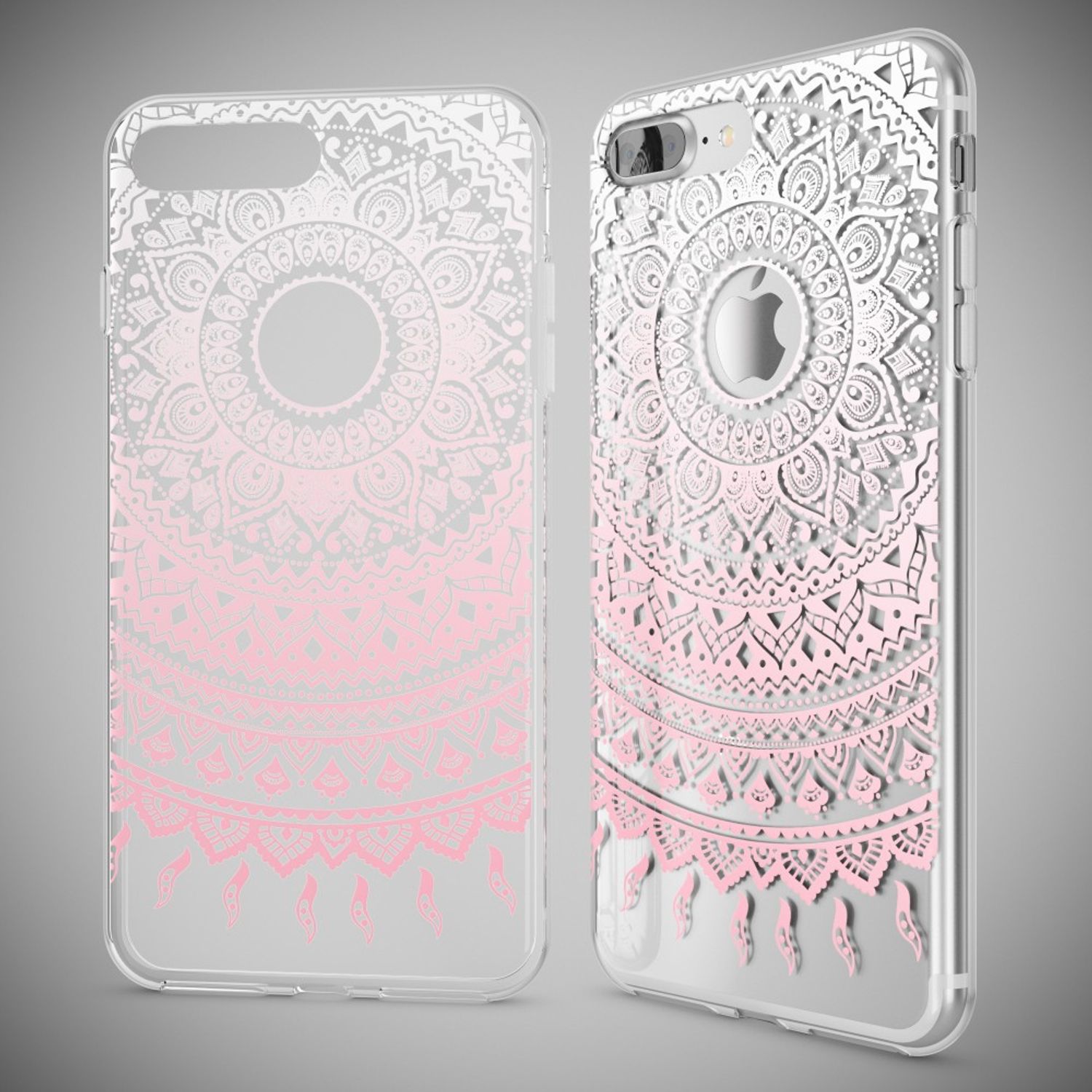 iPhone 8 Plus / 7 Plus Hülle Handyhülle von NALIA, Silikon Case Cover Bumper