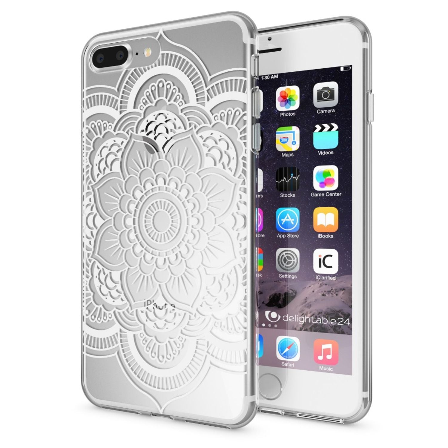 iPhone 8 Plus / 7 Plus Hülle Handyhülle von NALIA, Silikon Case Cover Bumper