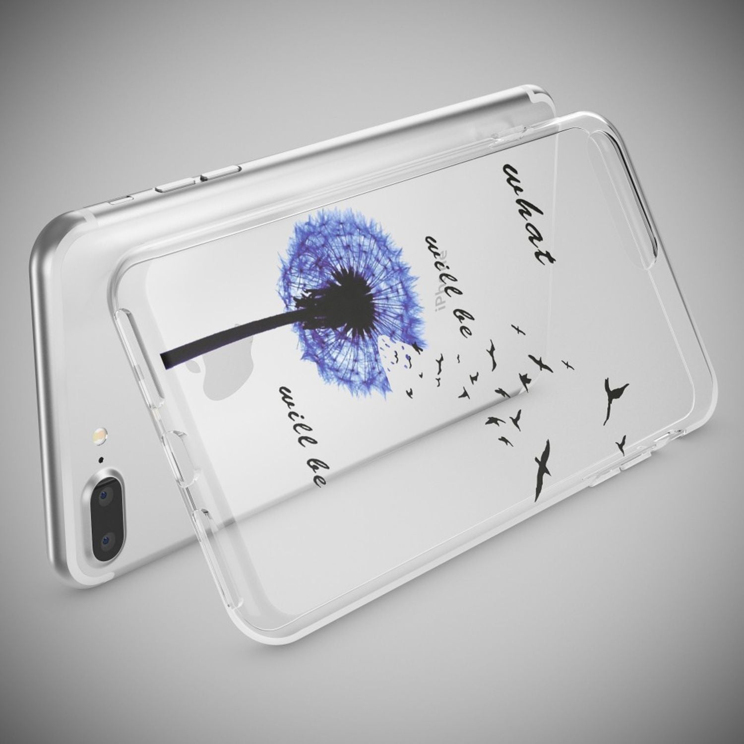 iPhone 8 Plus / 7 Plus Hülle Handyhülle von NALIA, Silikon Case Cover Bumper