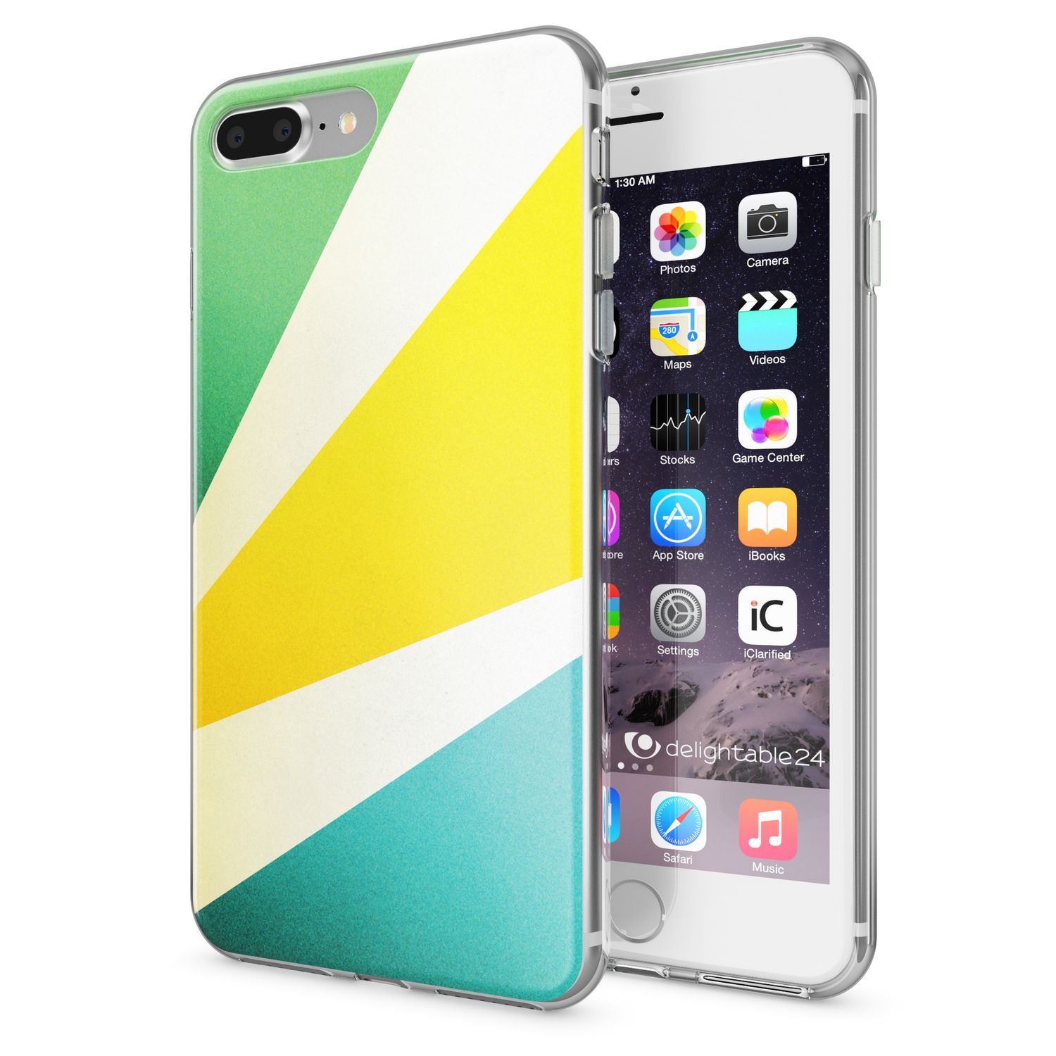 iPhone 8 Plus / 7 Plus Hülle Handyhülle von NALIA, Silikon Case Cover Bumper