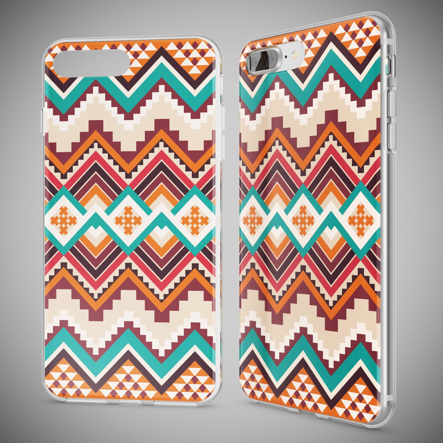 iPhone 8 Plus / 7 Plus Hülle Handyhülle von NALIA, Silikon Case Cover Bumper