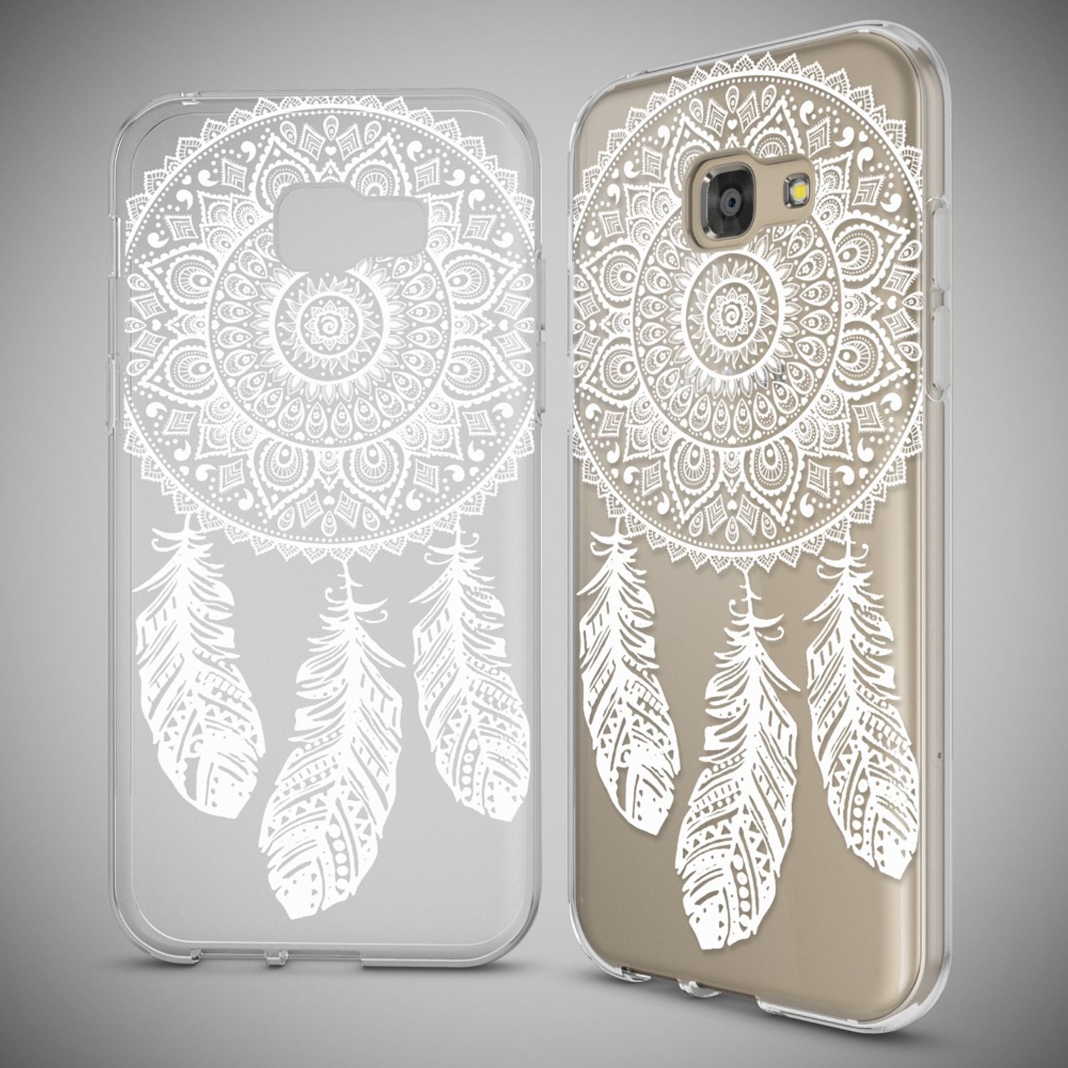 Samsung Galaxy A5 2017 Hülle Handyhülle von NALIA, Slim Silikon Motiv Case Cover Dreamcatcher NALIA