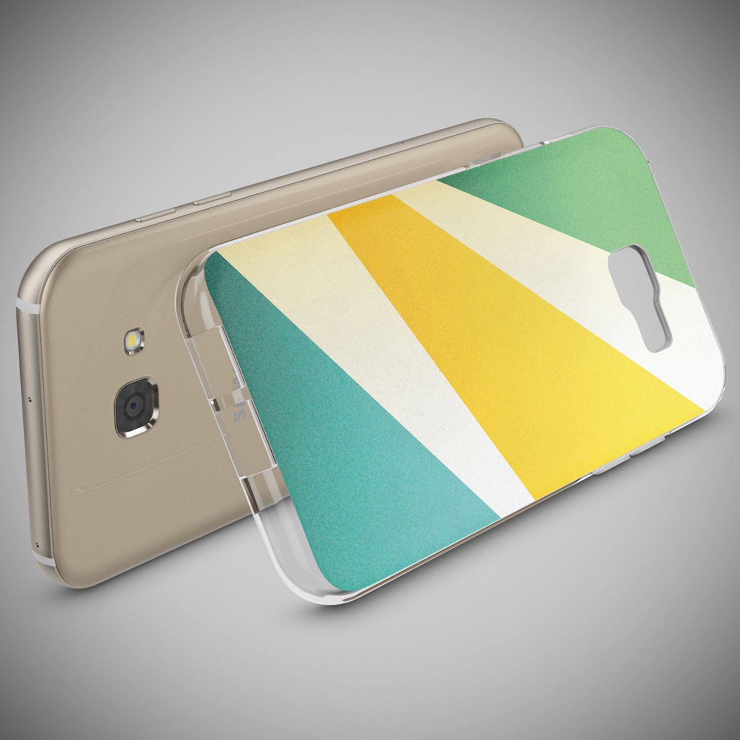 Samsung Galaxy A5 2017 Hülle Handyhülle von NALIA, Slim Silikon Motiv Case Cover Retro NALIA