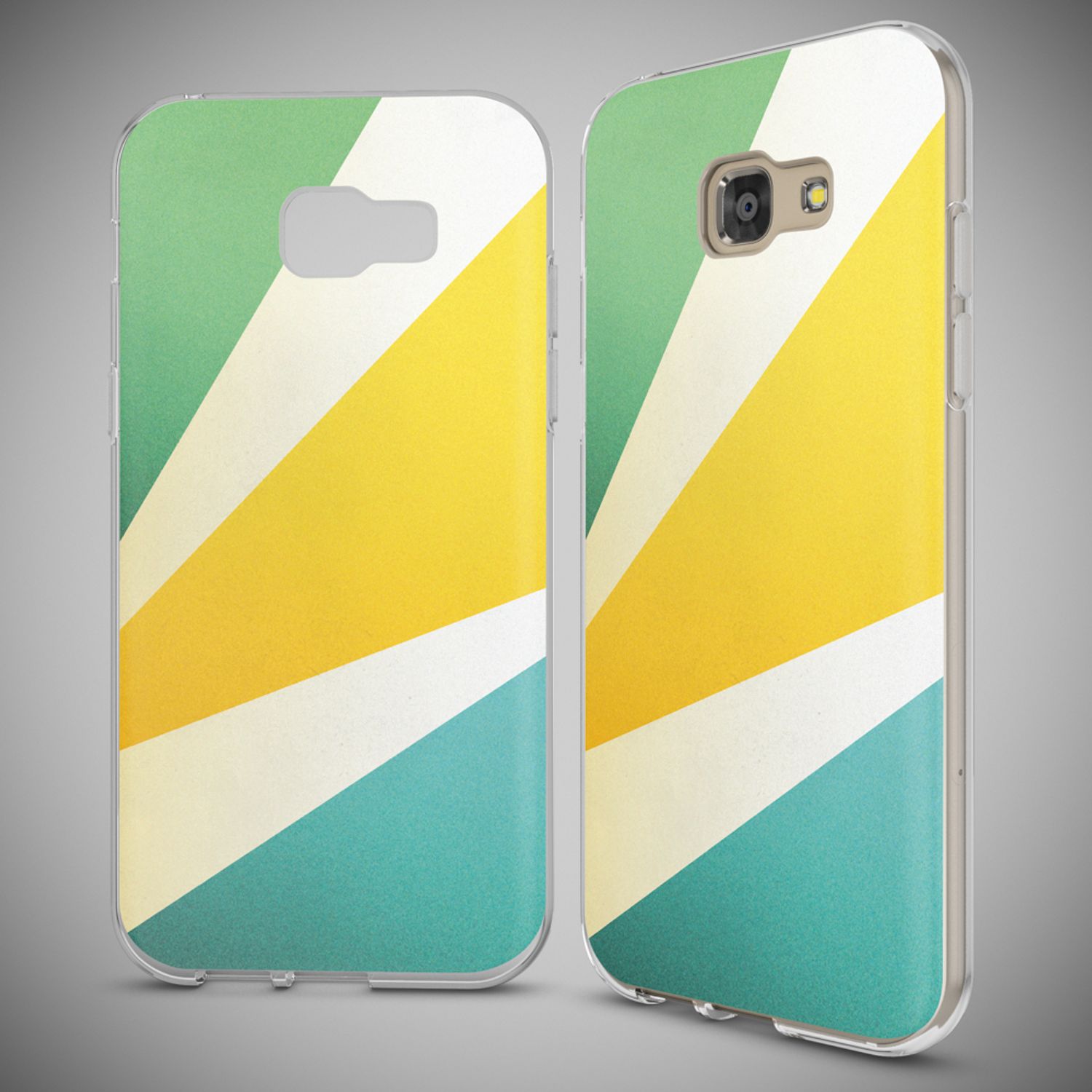 Samsung Galaxy A5 2017 Hülle Handyhülle von NALIA, Slim Silikon Motiv Case Cover Retro NALIA