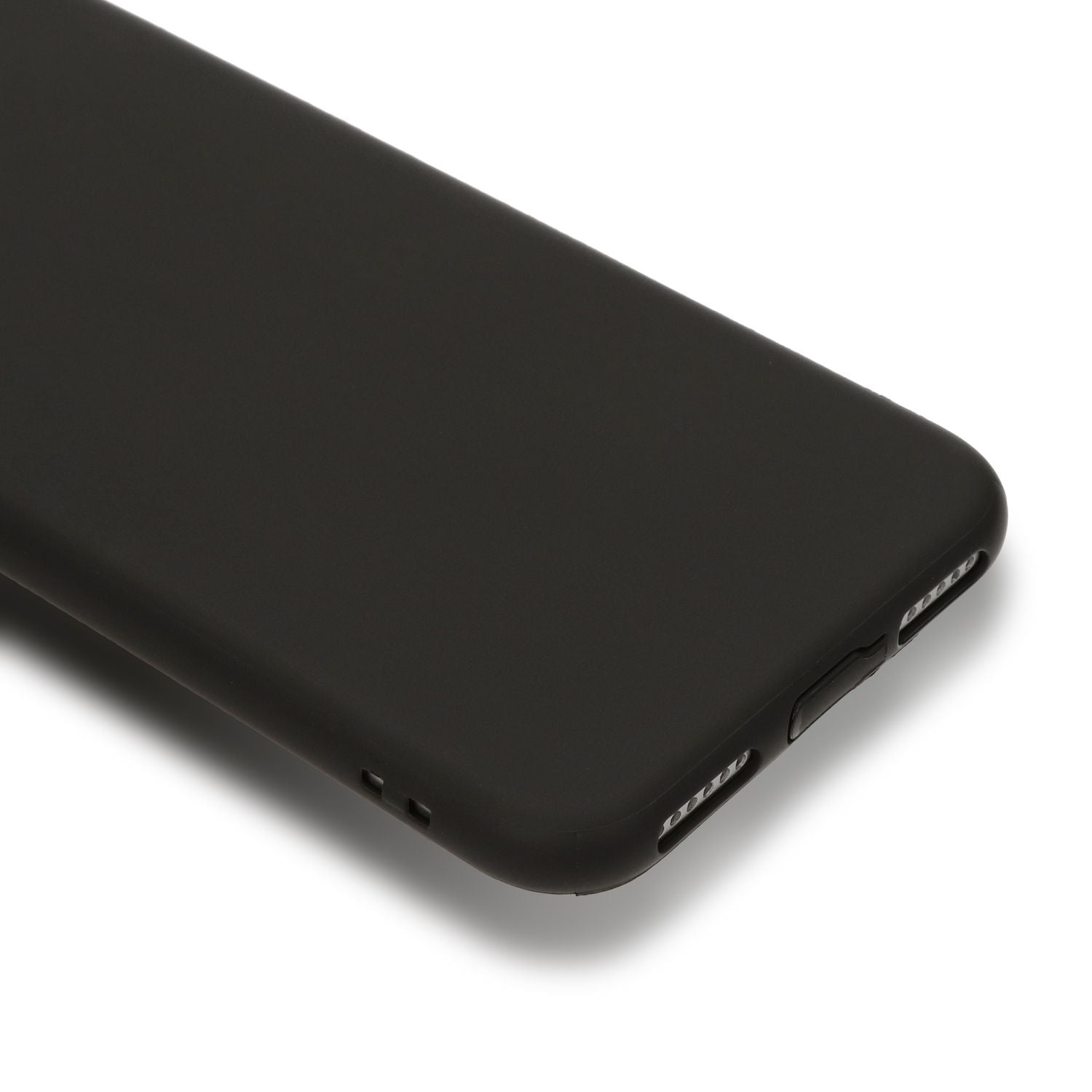 NALIA Silikonhülle iPhone SE 2022 / SE 2020 / 8 / 7 Case ultra-slim dünn Schwarz NALIA Protective Hülle