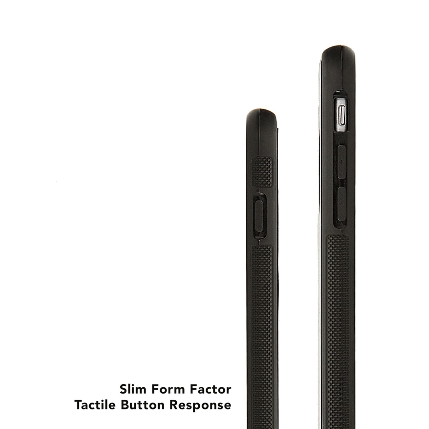 Apple iPhone 6 6S Anti Gravity Case Hülle von NALIA, Selbstklebendes Handy Cover Schwarz NALIA