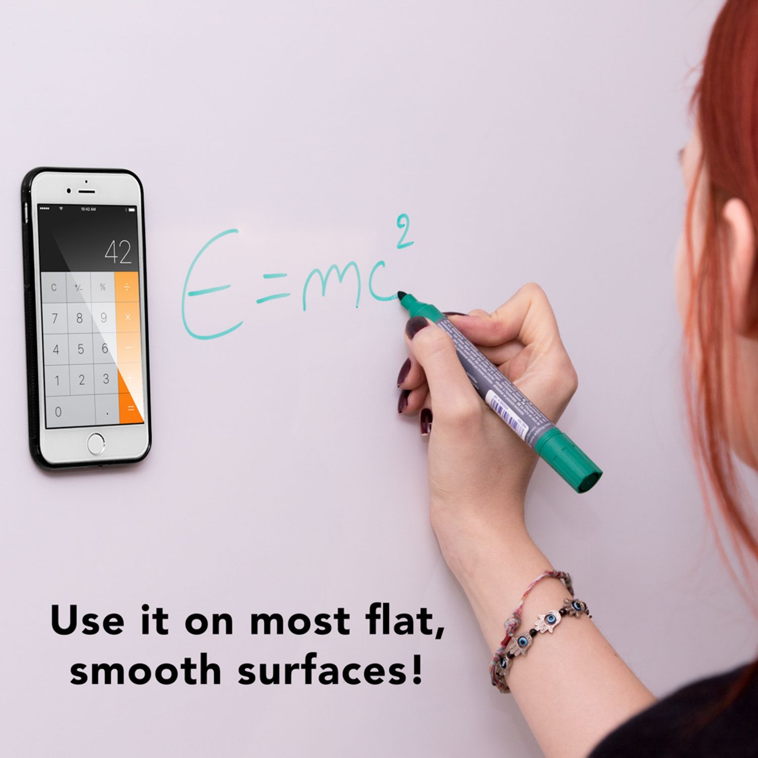 Apple iPhone 6 6S Anti Gravity Case Hülle von NALIA, Selbstklebendes Handy Cover Schwarz NALIA