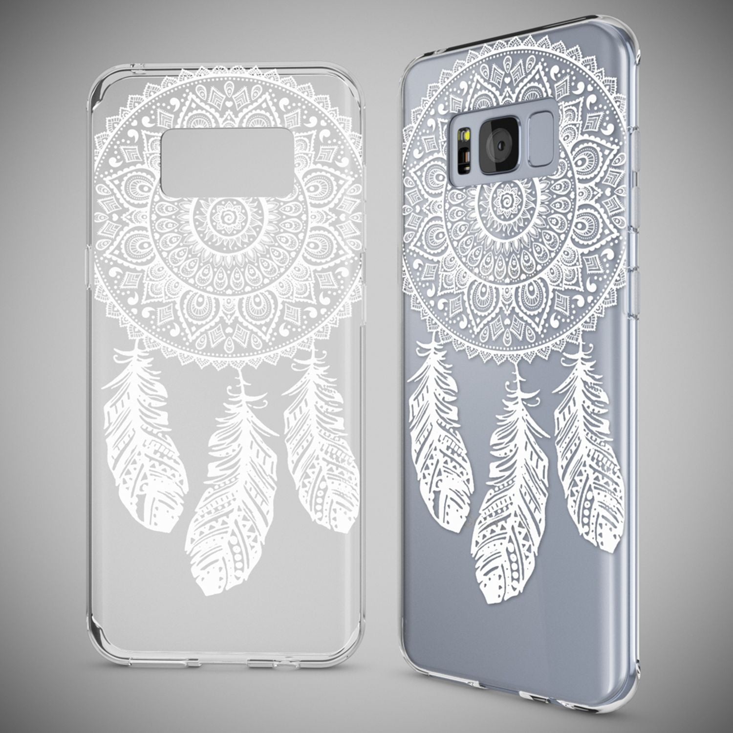Samsung Galaxy S8 Plus Hülle Handyhülle von NALIA, Silikon Motiv Case Schutzhülle Berlin Skyline NALIA