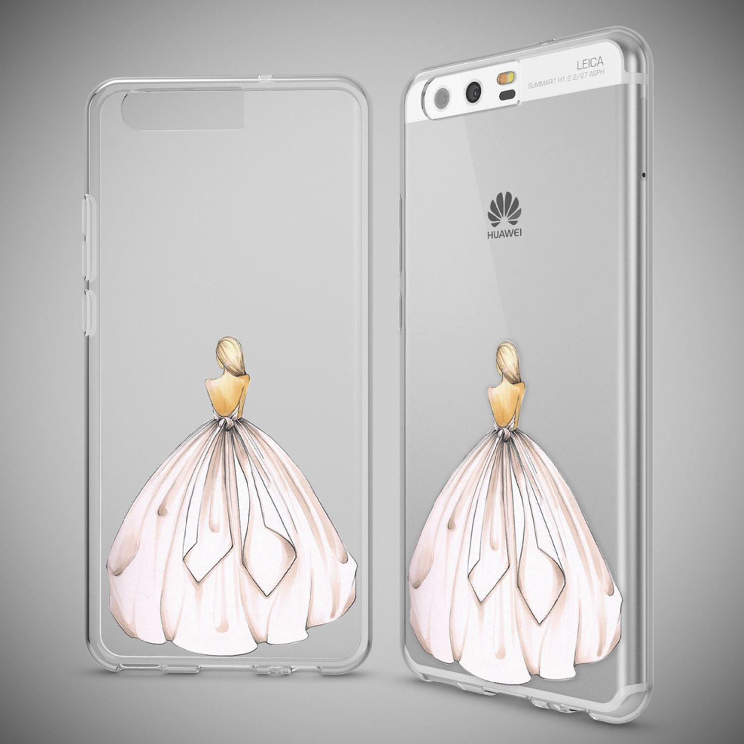 Huawei P10 Hülle Handyhülle von NALIA, Slim Silikon Motiv Case Cover Schutzhülle Retro NALIA