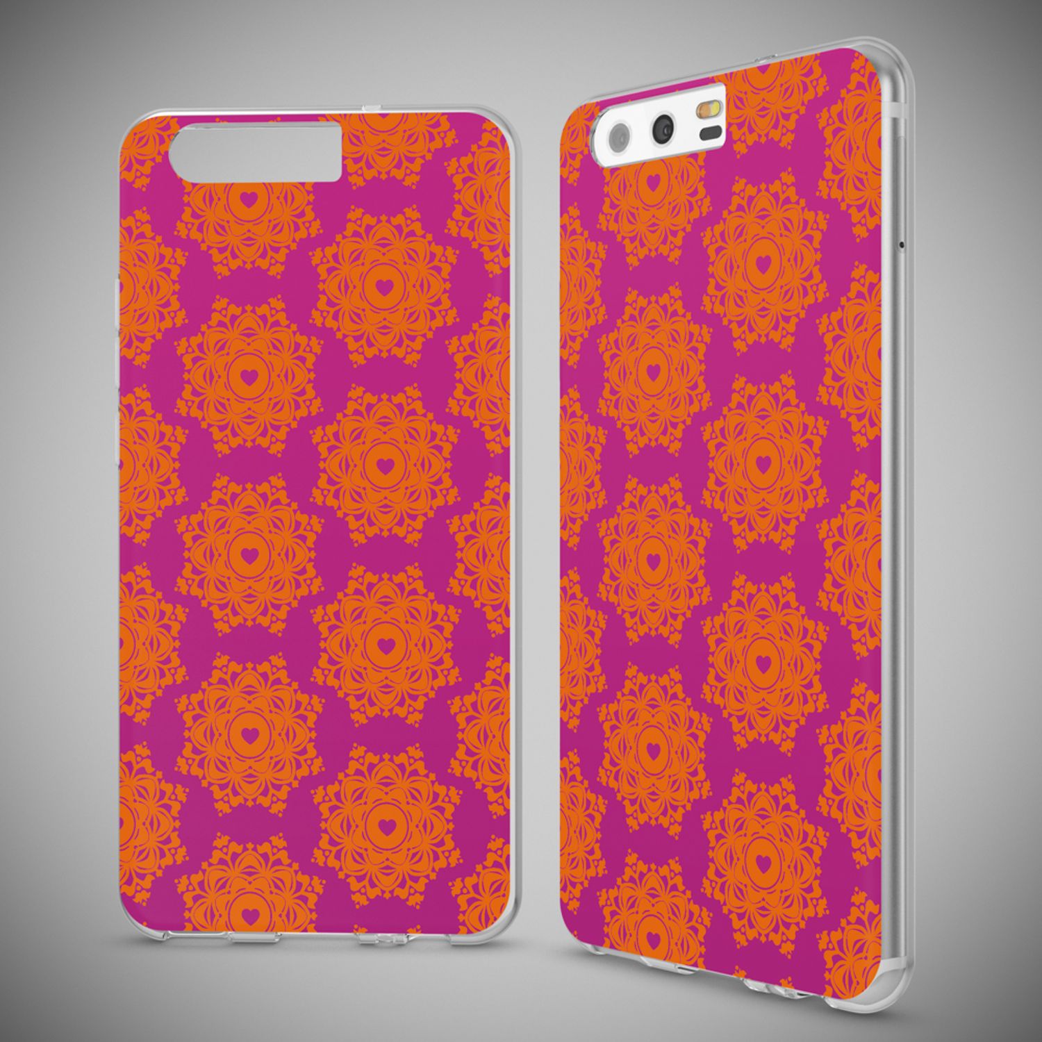 Huawei P10 Hülle Handyhülle von NALIA, Slim Silikon Motiv Case Cover Schutzhülle Feathers NALIA