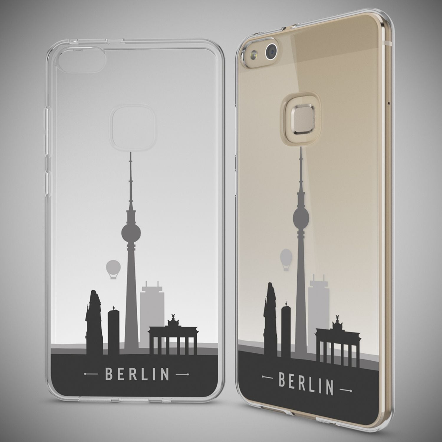 Huawei P10 Lite Hülle Handyhülle von NALIA, Slim Silikon Motiv Cover Schutzhülle Artificial Flowers NALIA