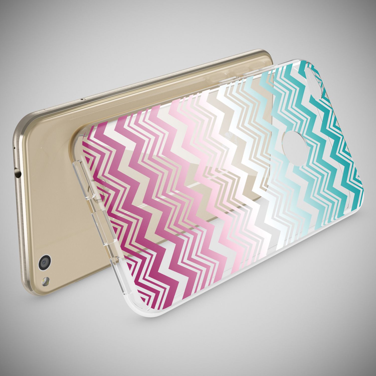 Huawei P8 Lite 2017 Hülle Handyhülle von NALIA, Slim Silikon Motiv Schutz Case Circle Flowers NALIA