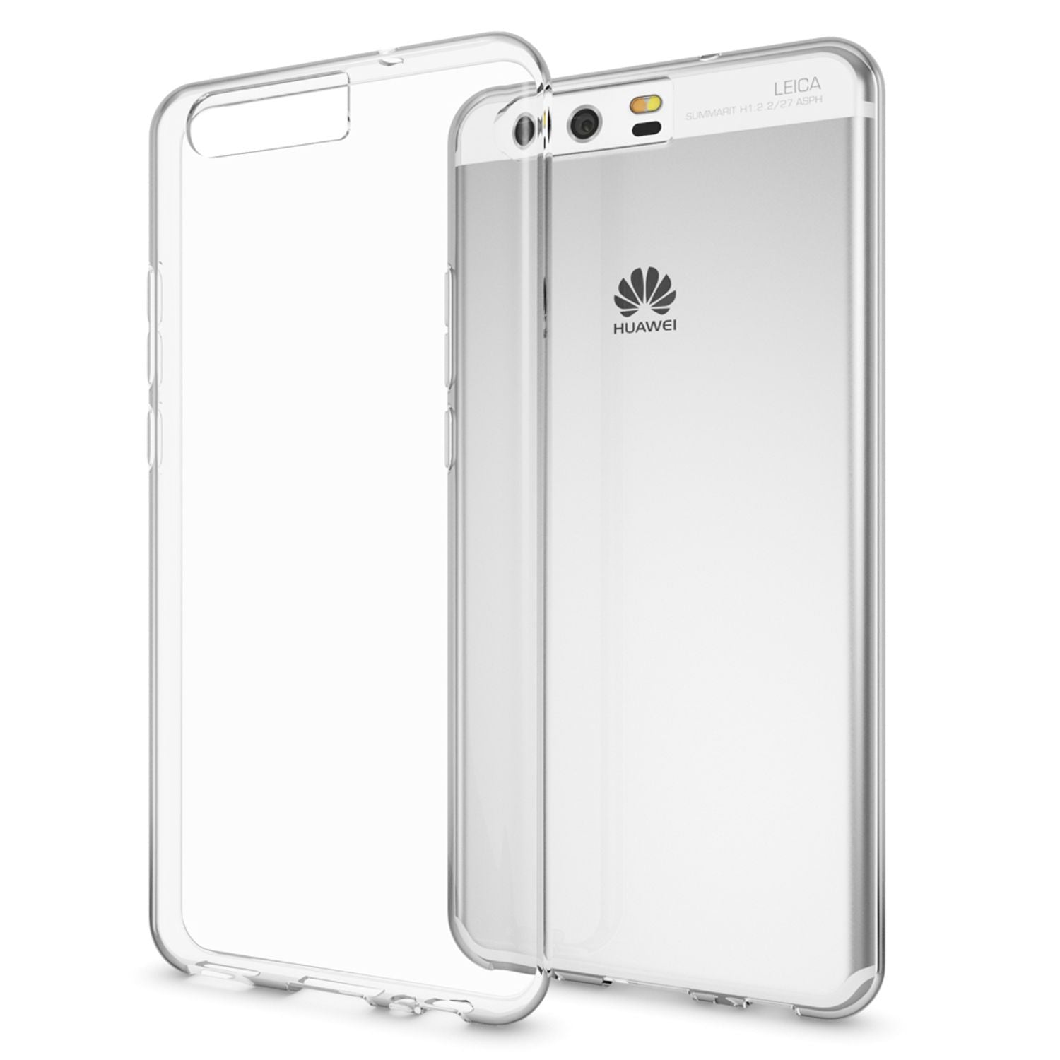 Huawei P10 Handy Hülle von NALIA Case Cover Transparent Schutzhülle Bumper Tasche