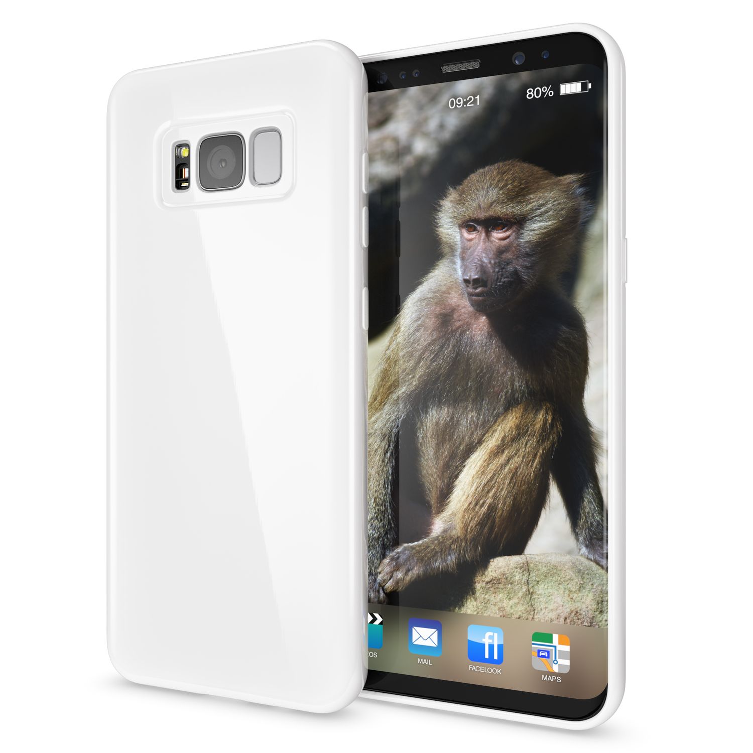 Samsung Galaxy S8 Plus Handy Hülle von NALIA, Silikon Case Cover Bumper Schutz NALIA