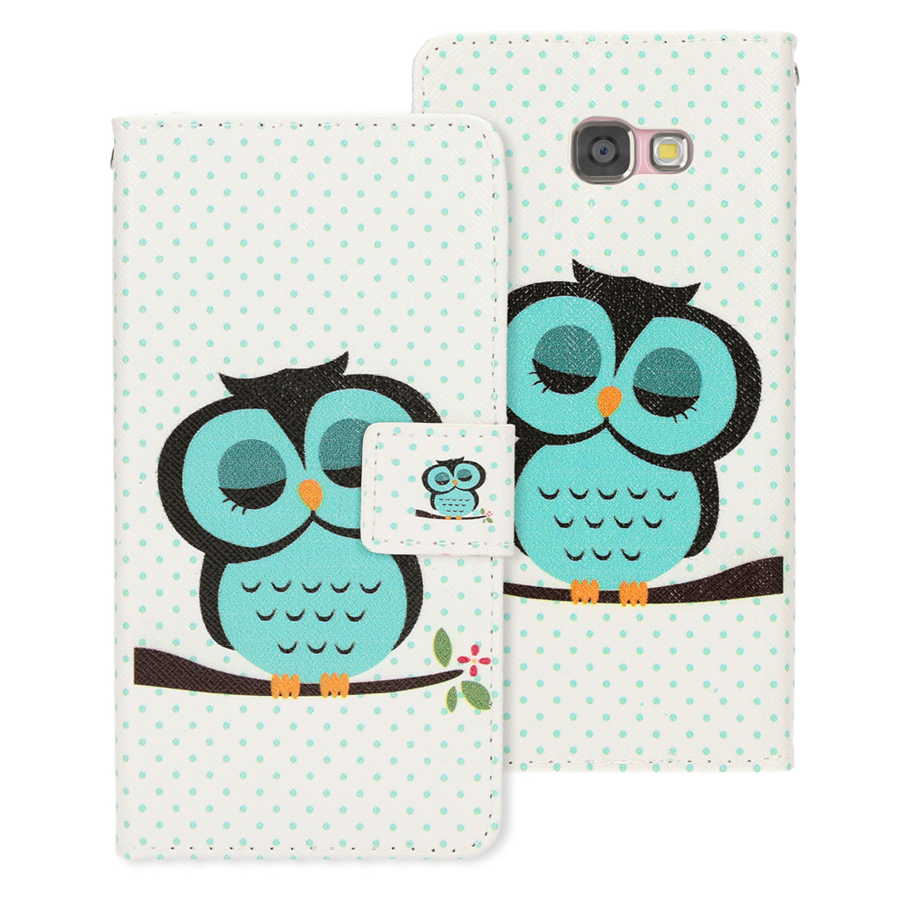 Samsung Galaxy A5 2017 Flipcase von NALIA, Kunstleder Book Case Etui Flipcase NALIA