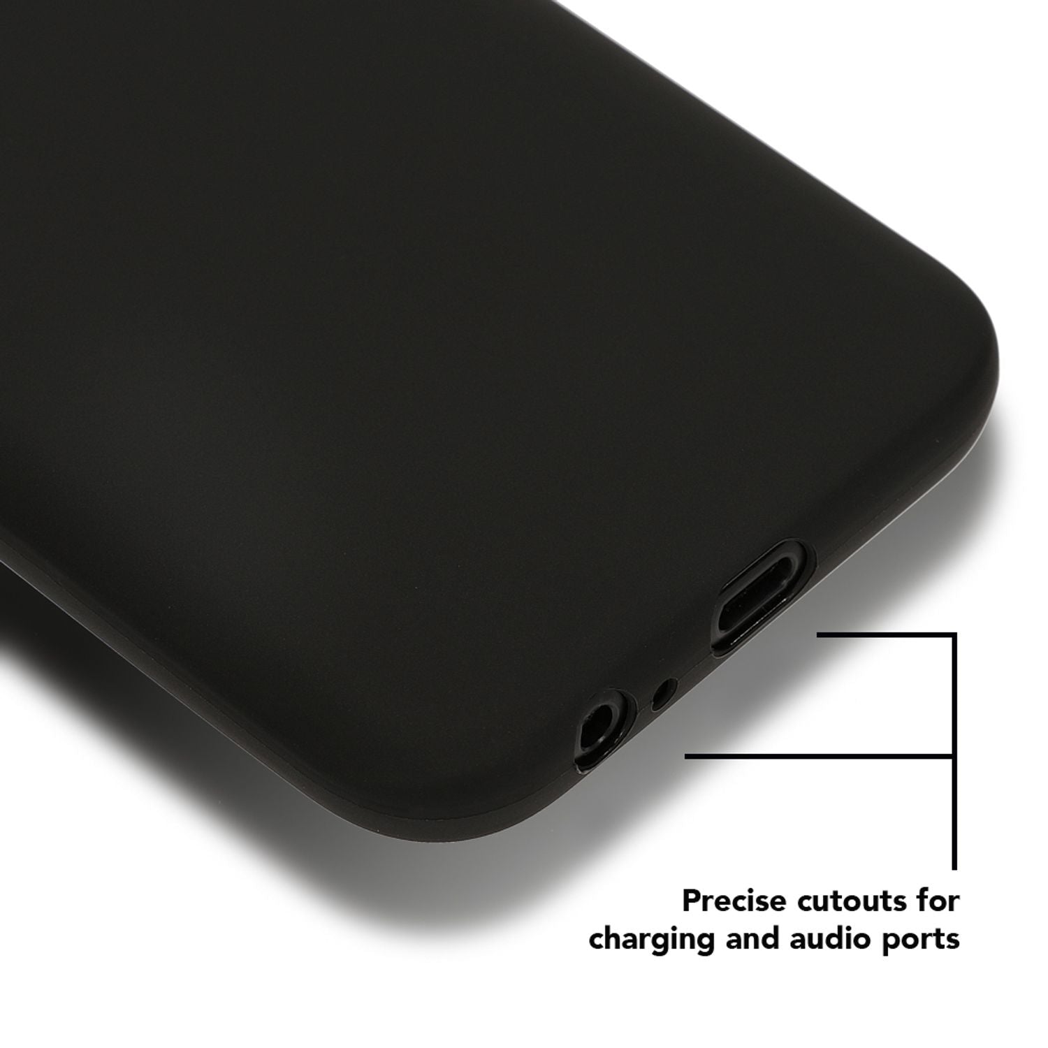 Samsung Galaxy A5 2017 Handy Hülle von NALIA, Silikon Case Cover Schutz Tasche Schwarz NALIA