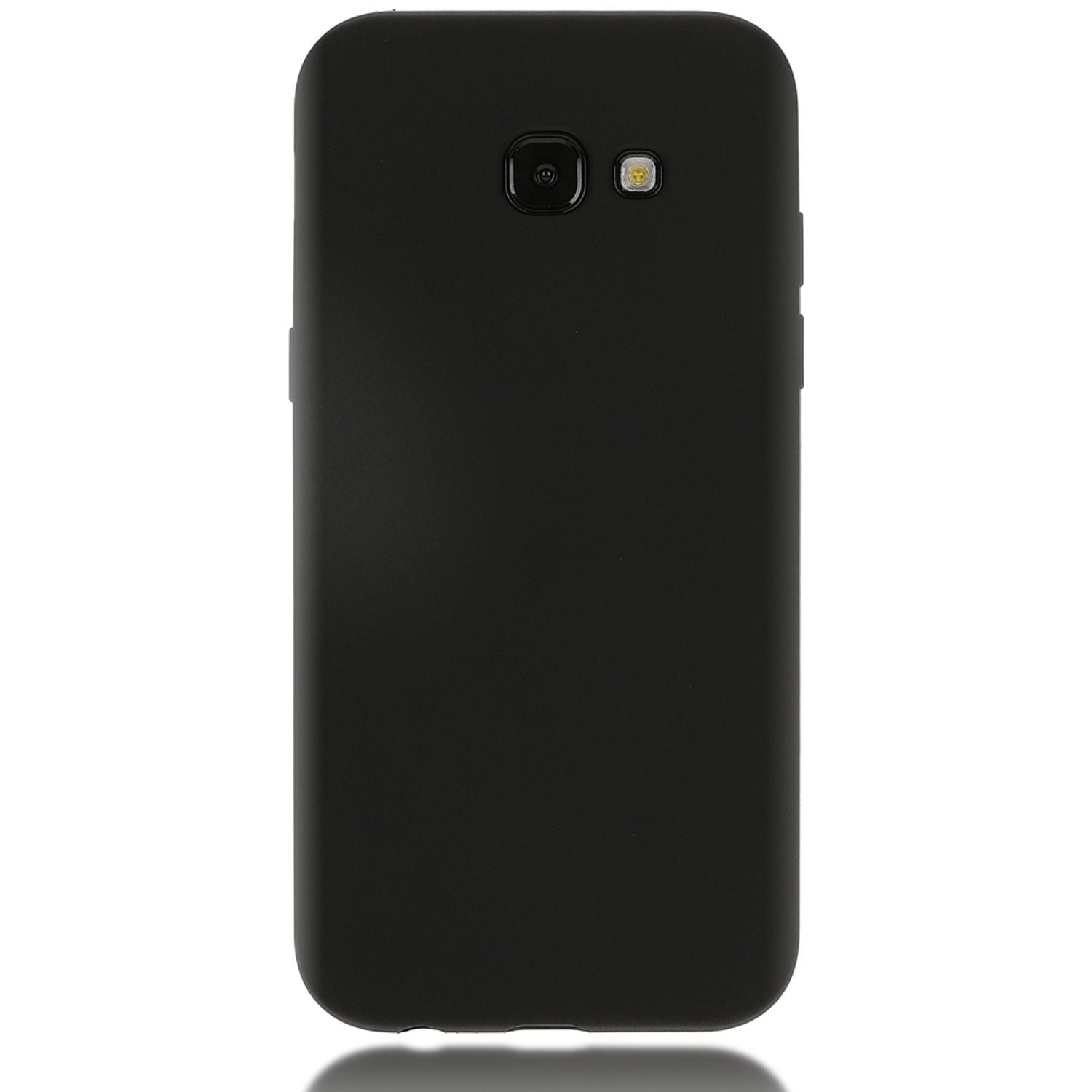 Samsung Galaxy A5 2017 Handy Hülle von NALIA, Silikon Case Cover Schutz Tasche Schwarz NALIA