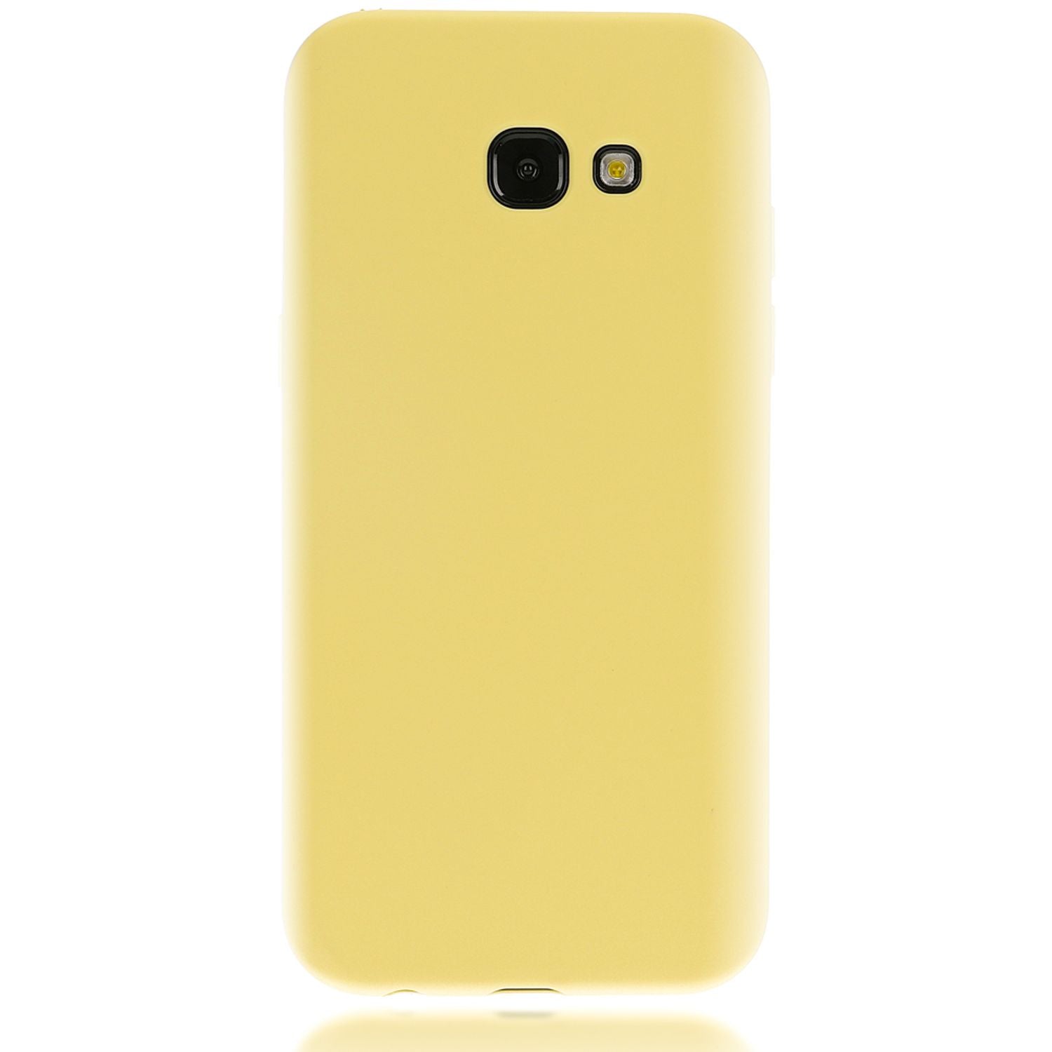 Samsung Galaxy A5 2017 Handy Hülle von NALIA, Silikon Case Cover Schutz Tasche Schwarz NALIA