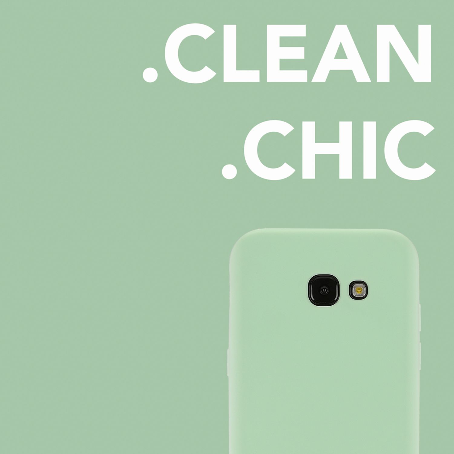 Samsung Galaxy A5 2017 Handy Hülle von NALIA, Silikon Case Cover Schutz Tasche Schwarz NALIA