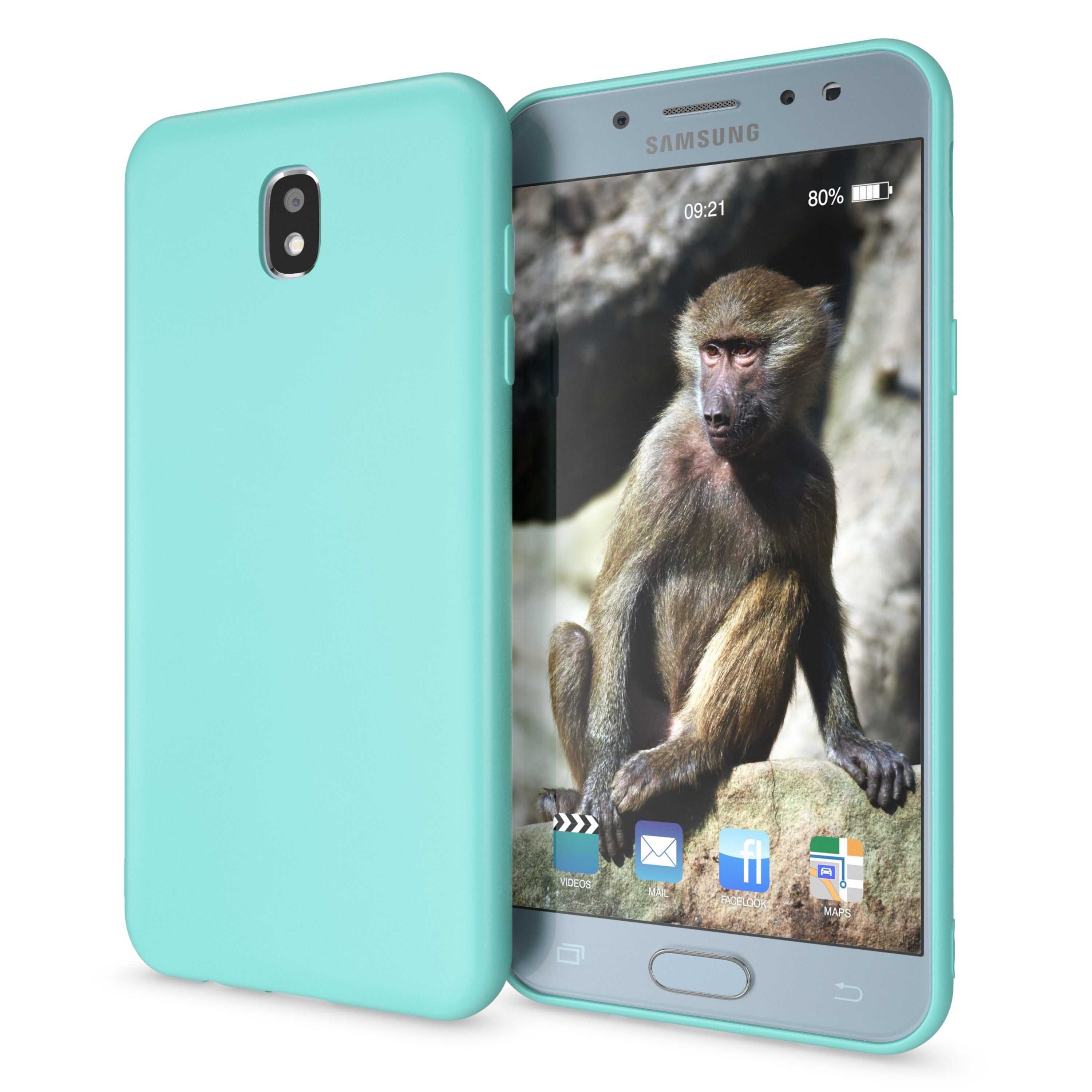 NALIA Handy Hülle für Samsung Galaxy J5 2017 (EU-Modell), TPU Silikon Case Cover NALIA