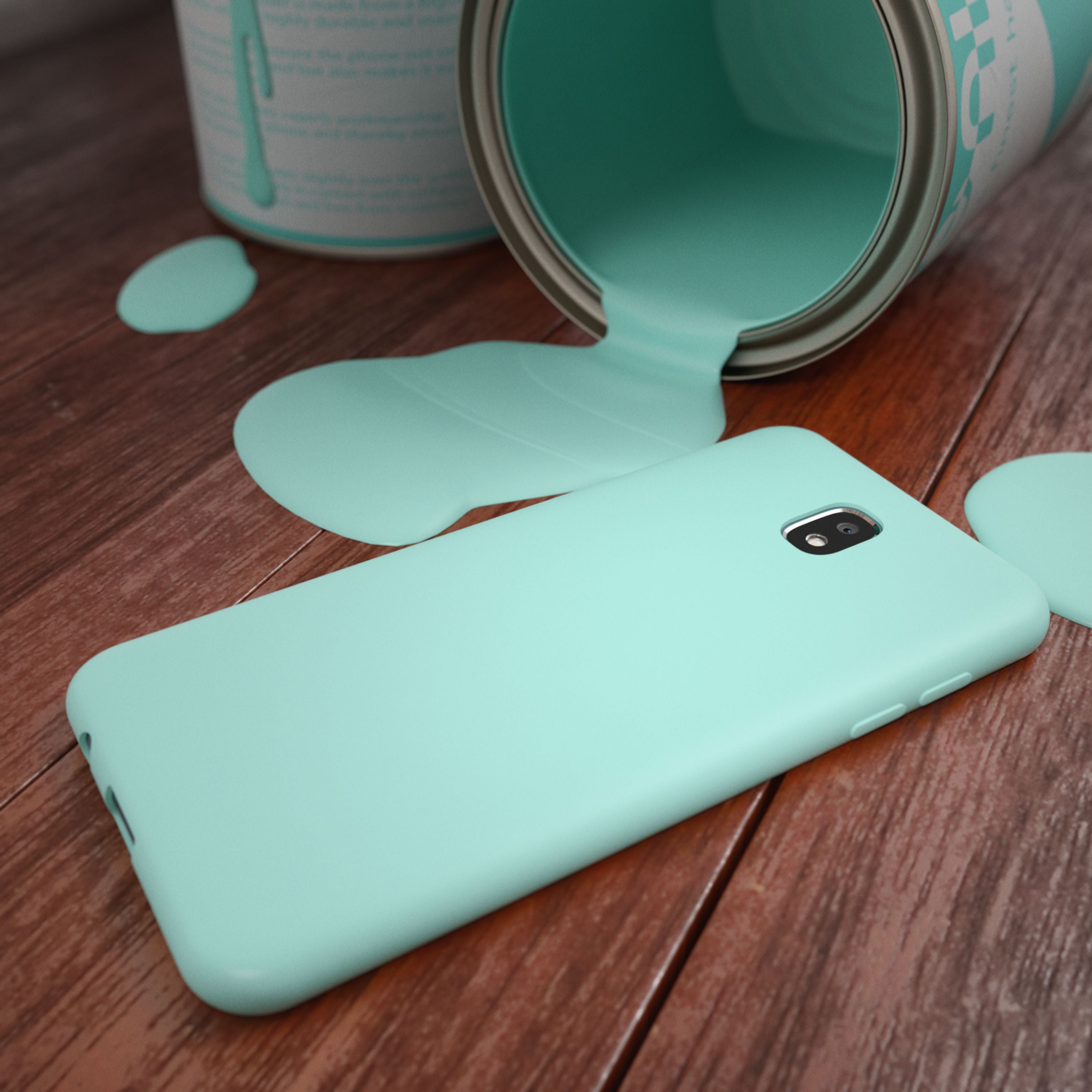 NALIA Handy Hülle für Samsung Galaxy J5 2017 (EU-Modell), TPU Silikon Case Cover NALIA