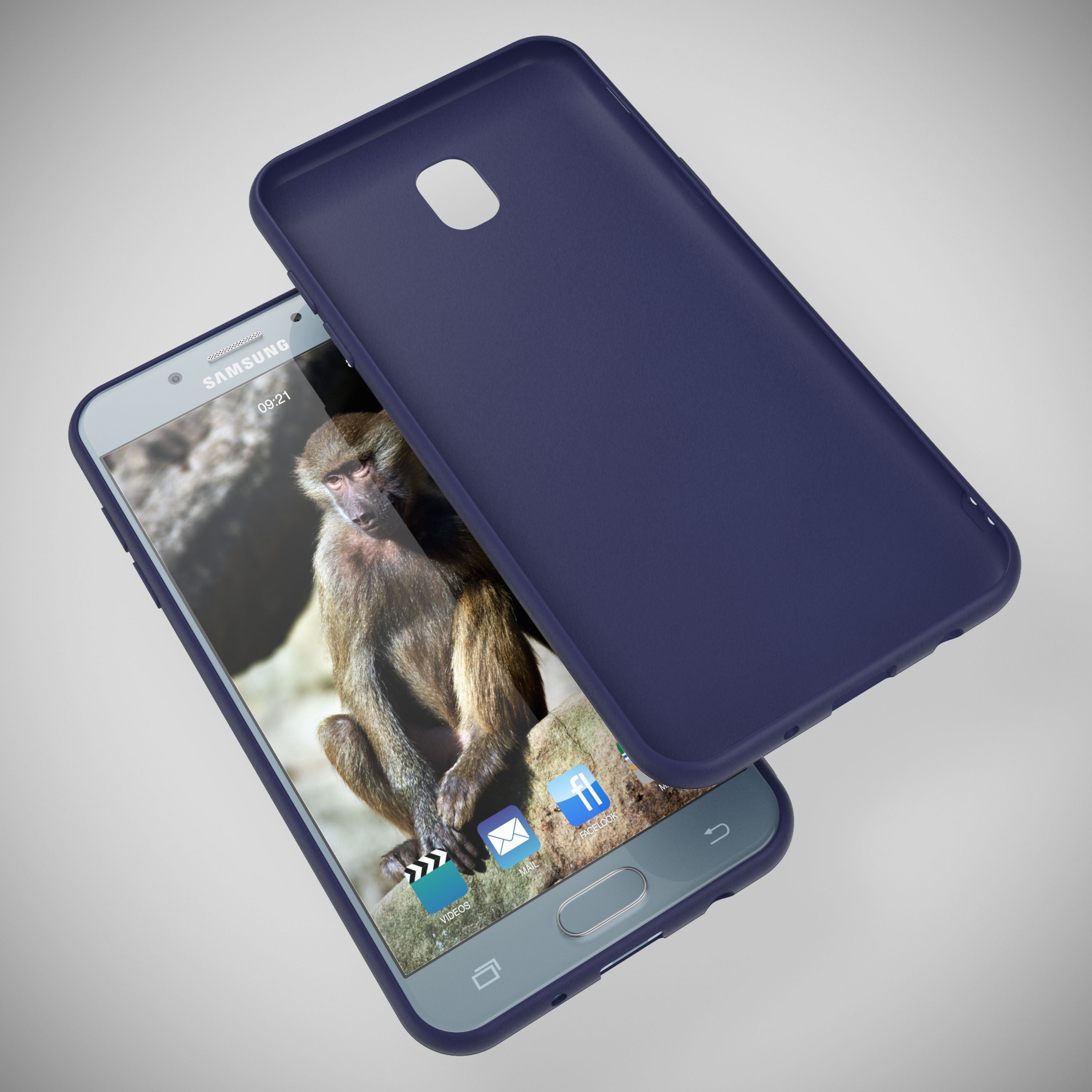 NALIA Handy Hülle für Samsung Galaxy J5 2017 (EU-Modell), TPU Silikon Case Cover NALIA