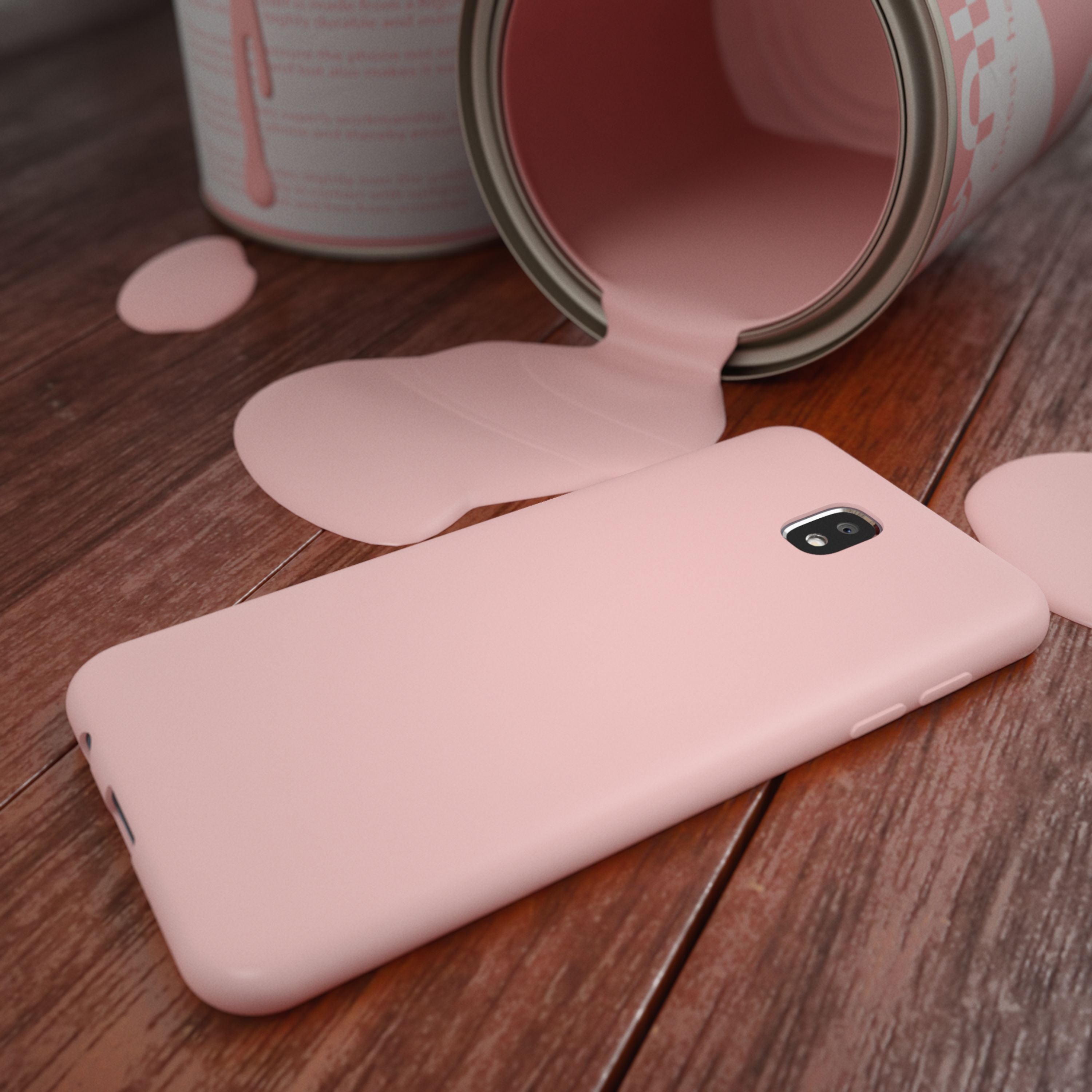 NALIA Handy Hülle für Samsung Galaxy J5 2017 (EU-Modell), TPU Silikon Case Cover NALIA