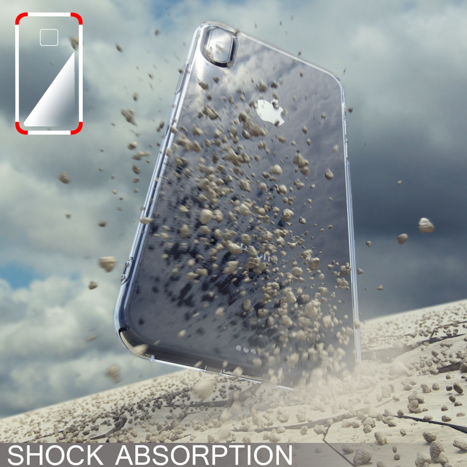 NALIA Handyhülle für Apple iPhone XS Max Hülle, Dünne Silikon Schutzhülle Case Default Title NALIA Transparente Hülle