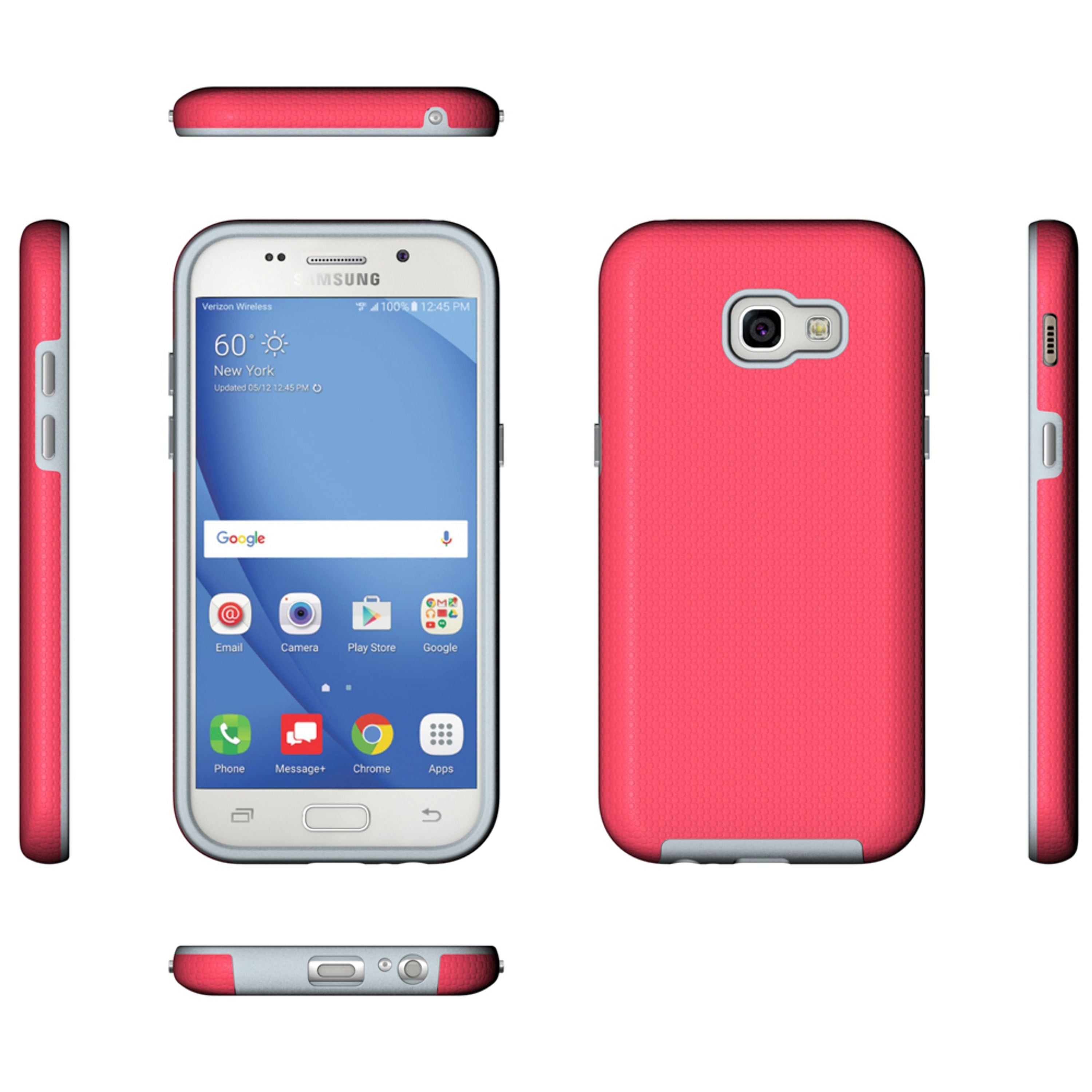 Samsung Galaxy A5 2017 Handy Hülle von NALIA 2 in 1 Silikon Case & Hardcover Etui NALIA