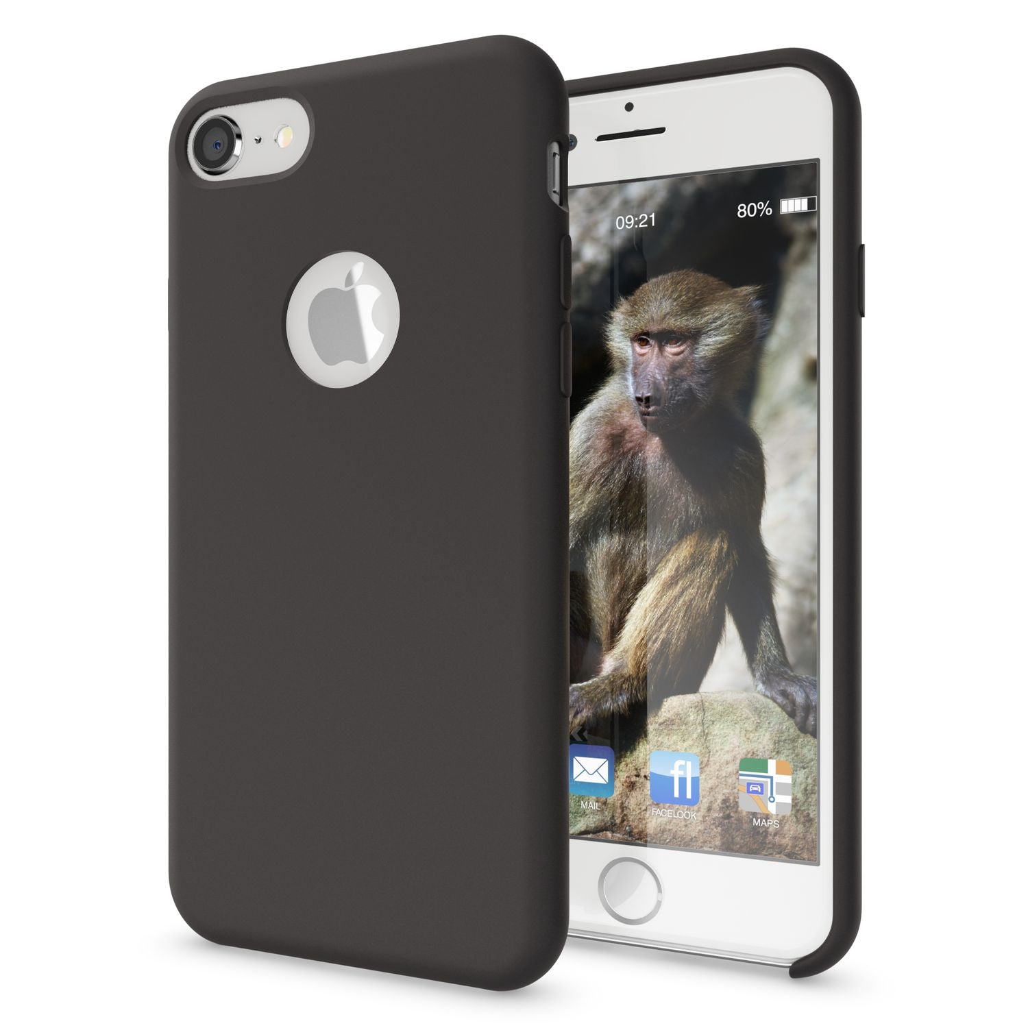 Apple iPhone 8 Liquid Silikon Handy Hülle von NALIA, weiches Hard Cover Case Dünn NALIA