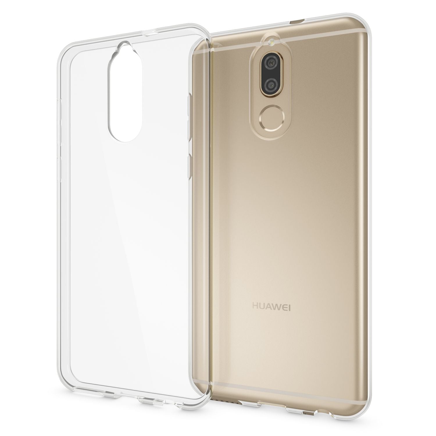 Huawei Mate 10 Lite Handy Hülle von NALIA, Silikon Case Transparent Cover Schutz