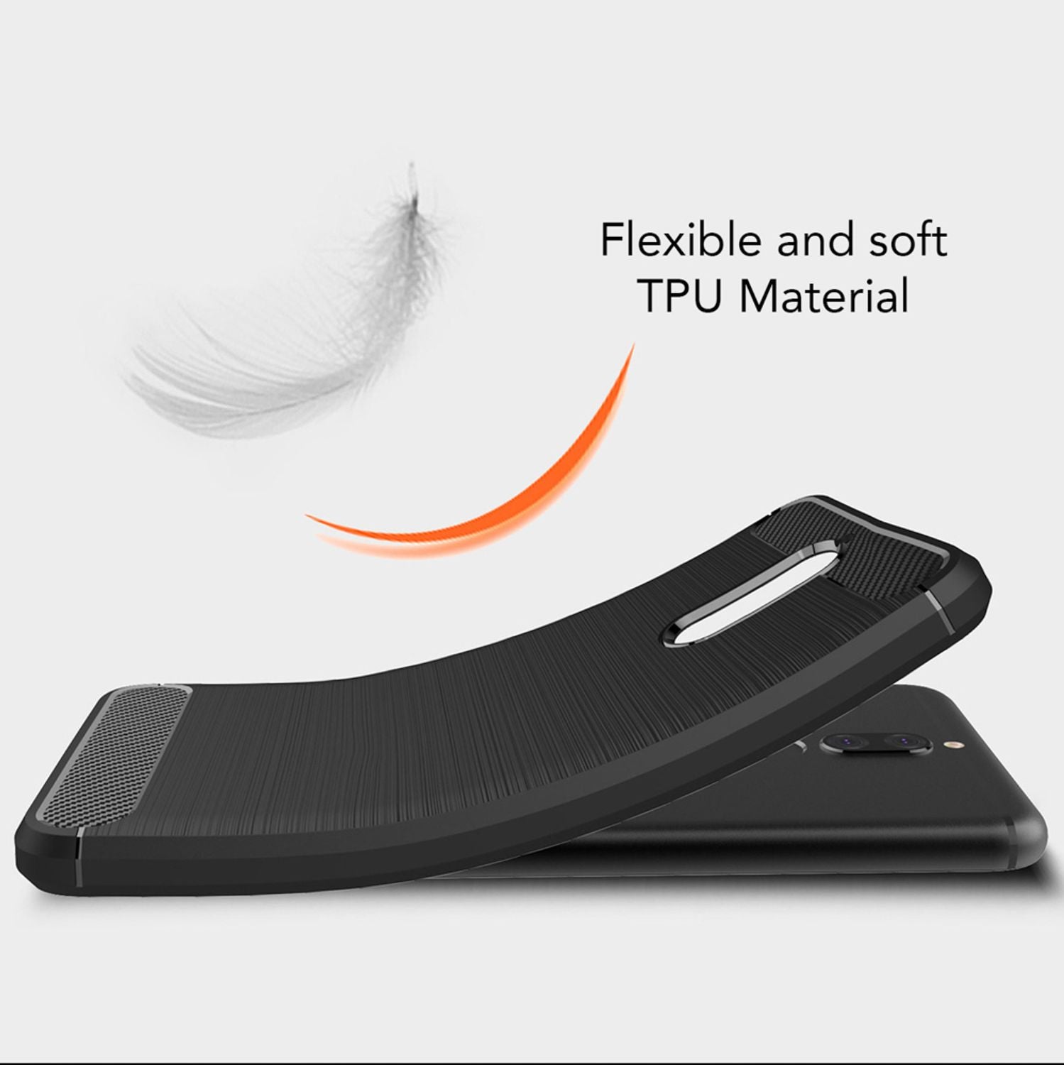 Huawei Mate 10 Lite Handy Hülle von NALIA, Carbon Look Silikon Cover Case Schutz Default Title NALIA Protective Hülle