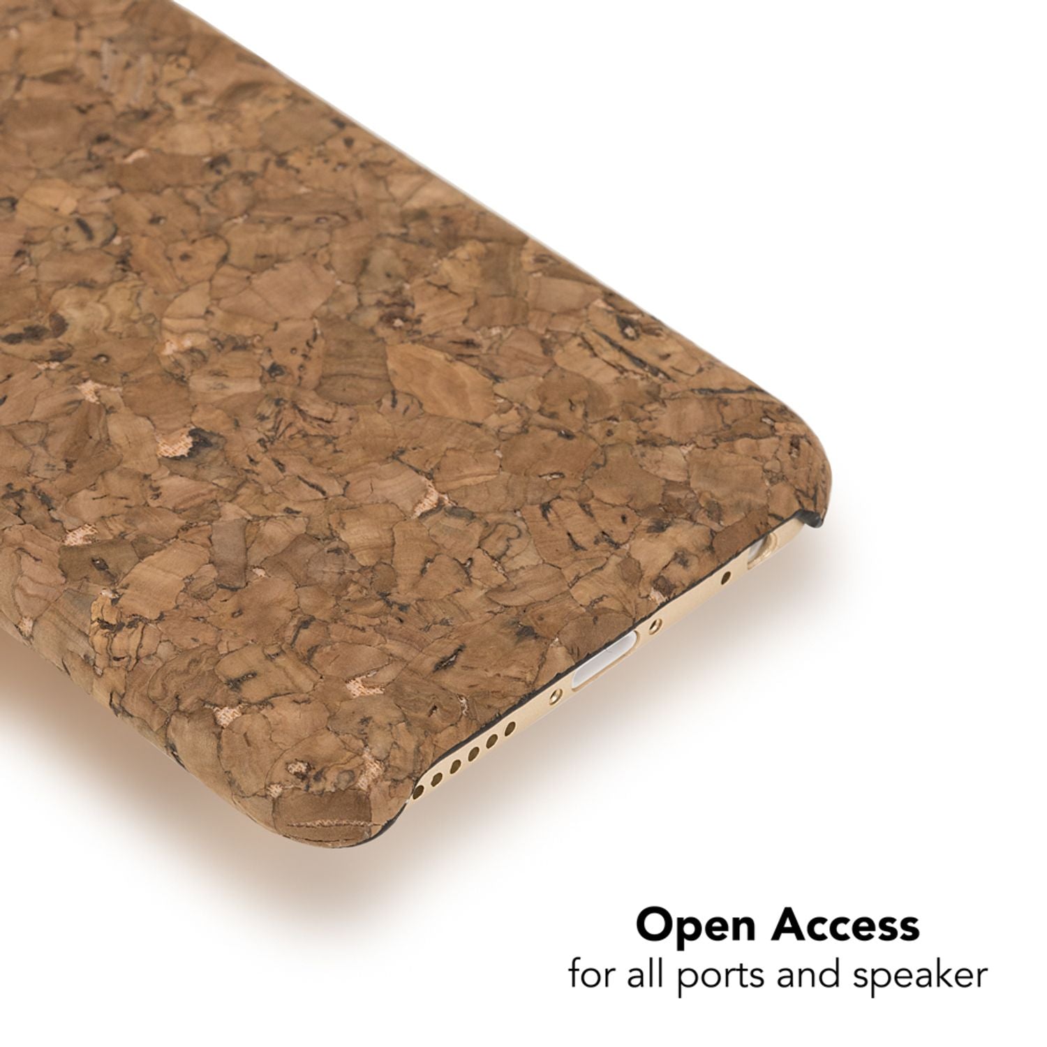Apple iPhone 6 6s Kork Handy Hülle von NALIA, Holz Look Case Cover Schutzhülle Grey Cork NALIA