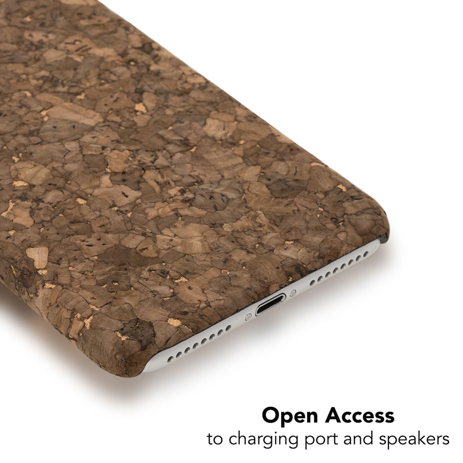 Apple iPhone 8 Plus / 7 Plus Kork Hülle Handyhülle von NALIA, Hard Case Cover