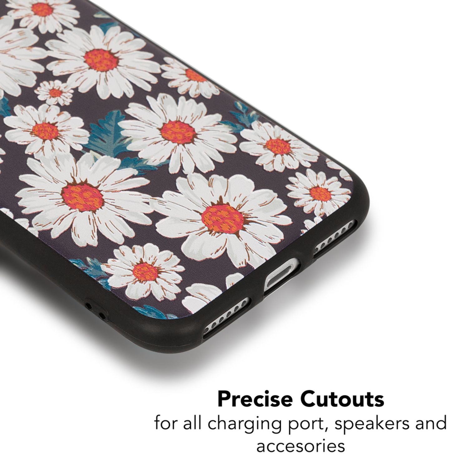 NALIA Hülle für Apple iPhone X XS, Slim Silikon Motiv Case Schutz Cover Bumper